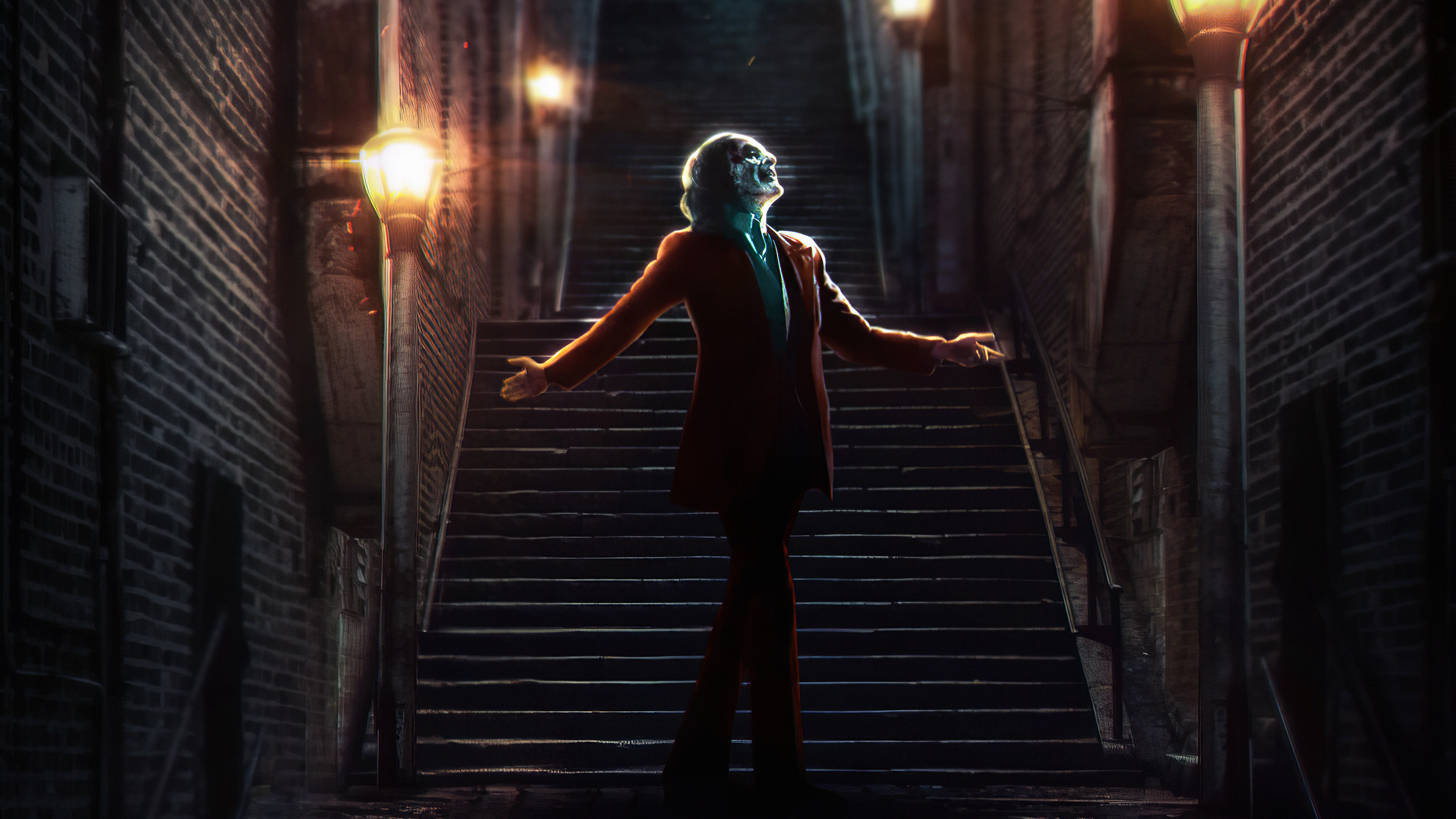 Джокер 2019 на лестнице