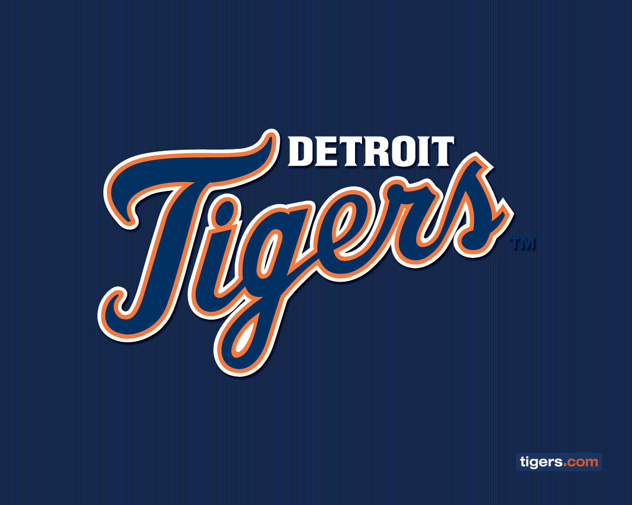 Download Detroit Tigers Baseball Logo Wallpaper