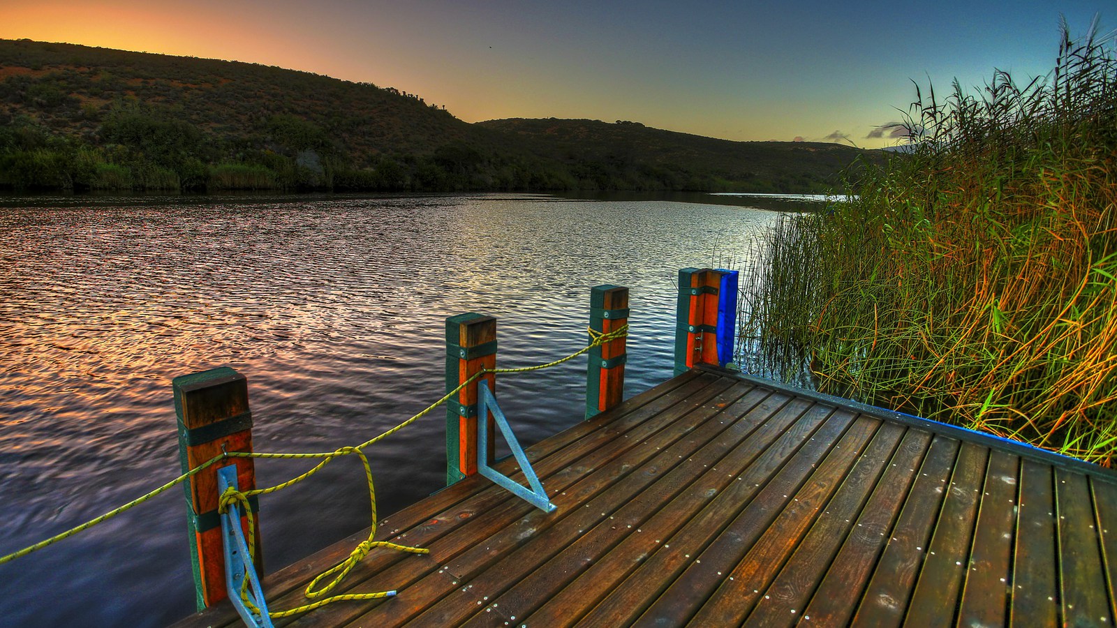 1920x1080 Background dock, bay, photography, lake, lakes