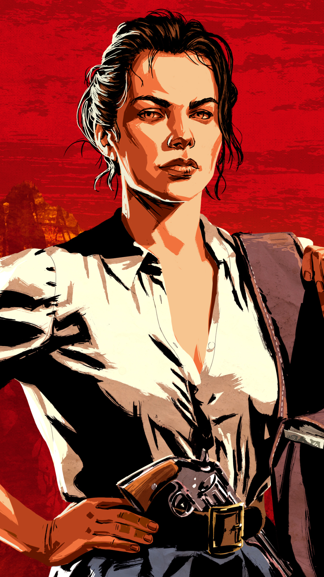 Download wallpaper: Red Dead Redemption 2 1080x1920