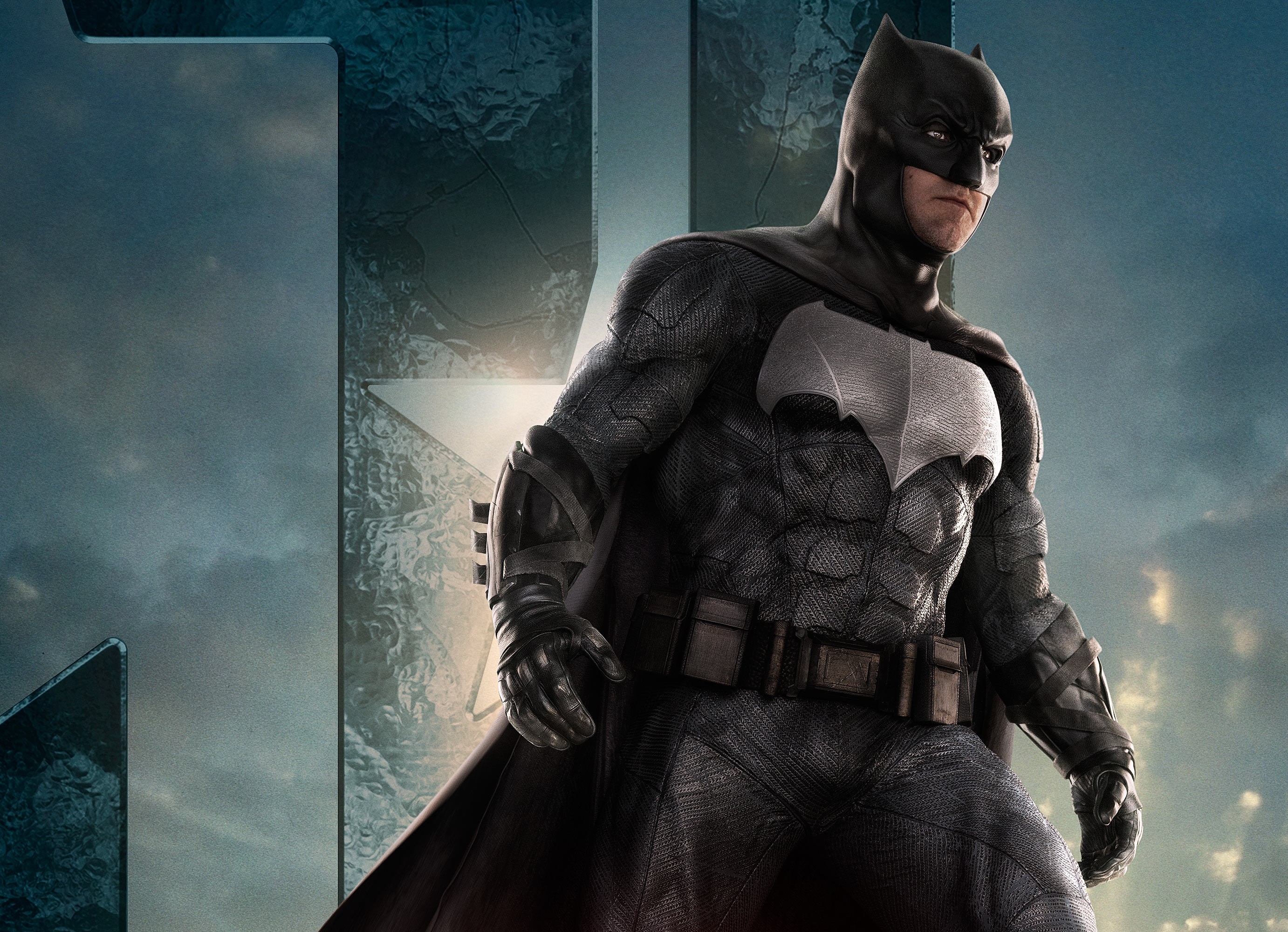 justice league, batman, movie, ben affleck 4K