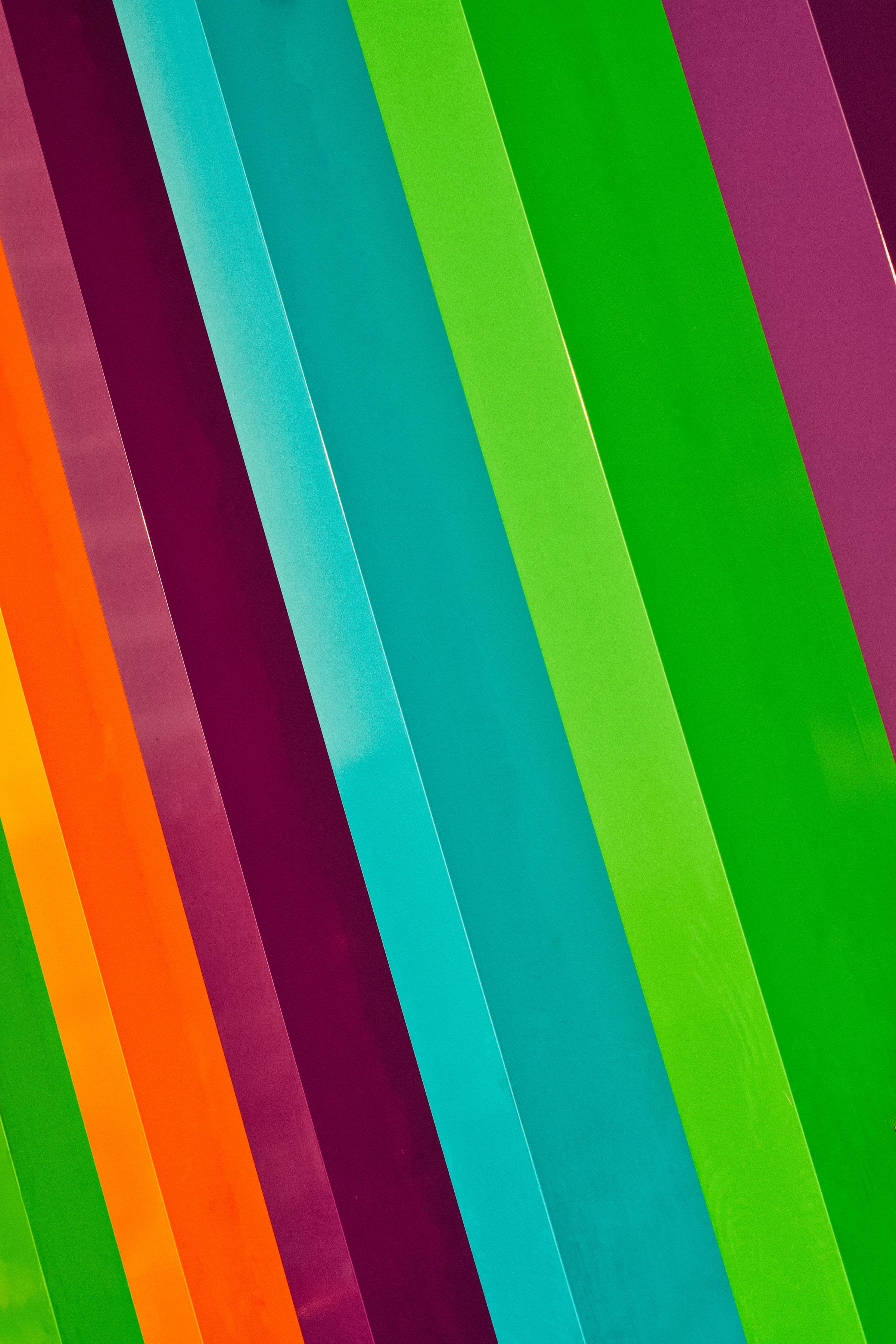 bright, multicolored, abstract, motley, lines, stripes, streaks, diagonal 4K