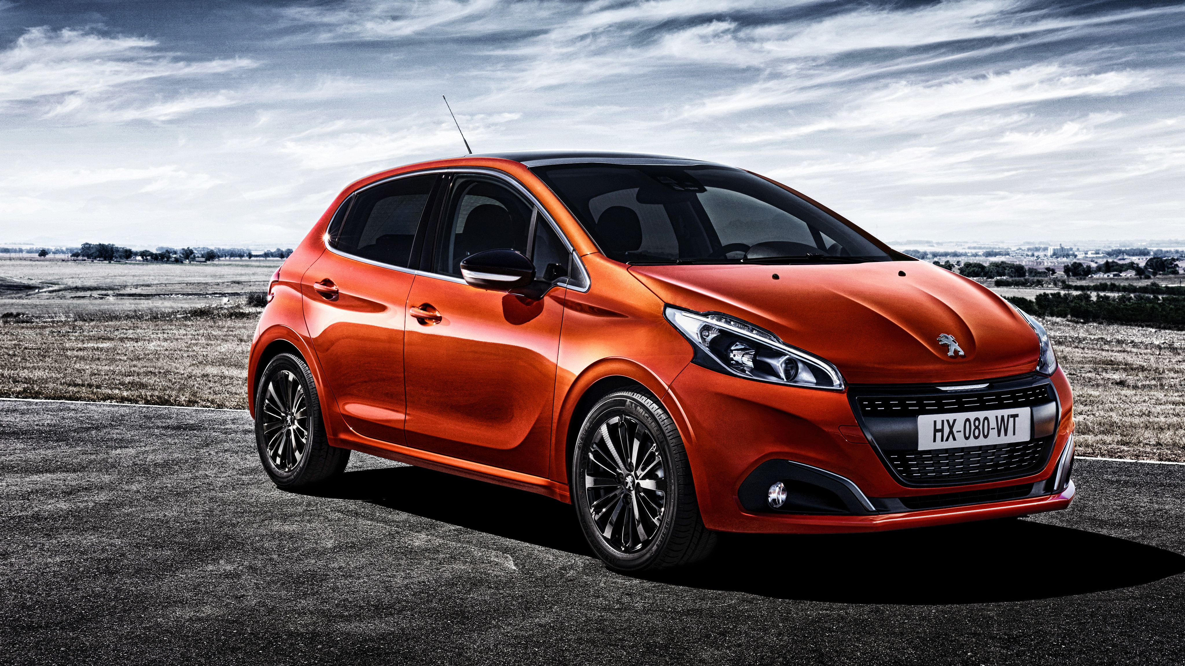 Download mobile wallpaper Peugeot, 208, Side View, Cars for free.