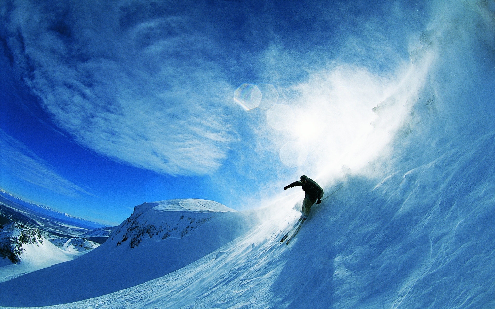 Download mobile wallpaper Snow, Winter, Mountains, Sports for free.