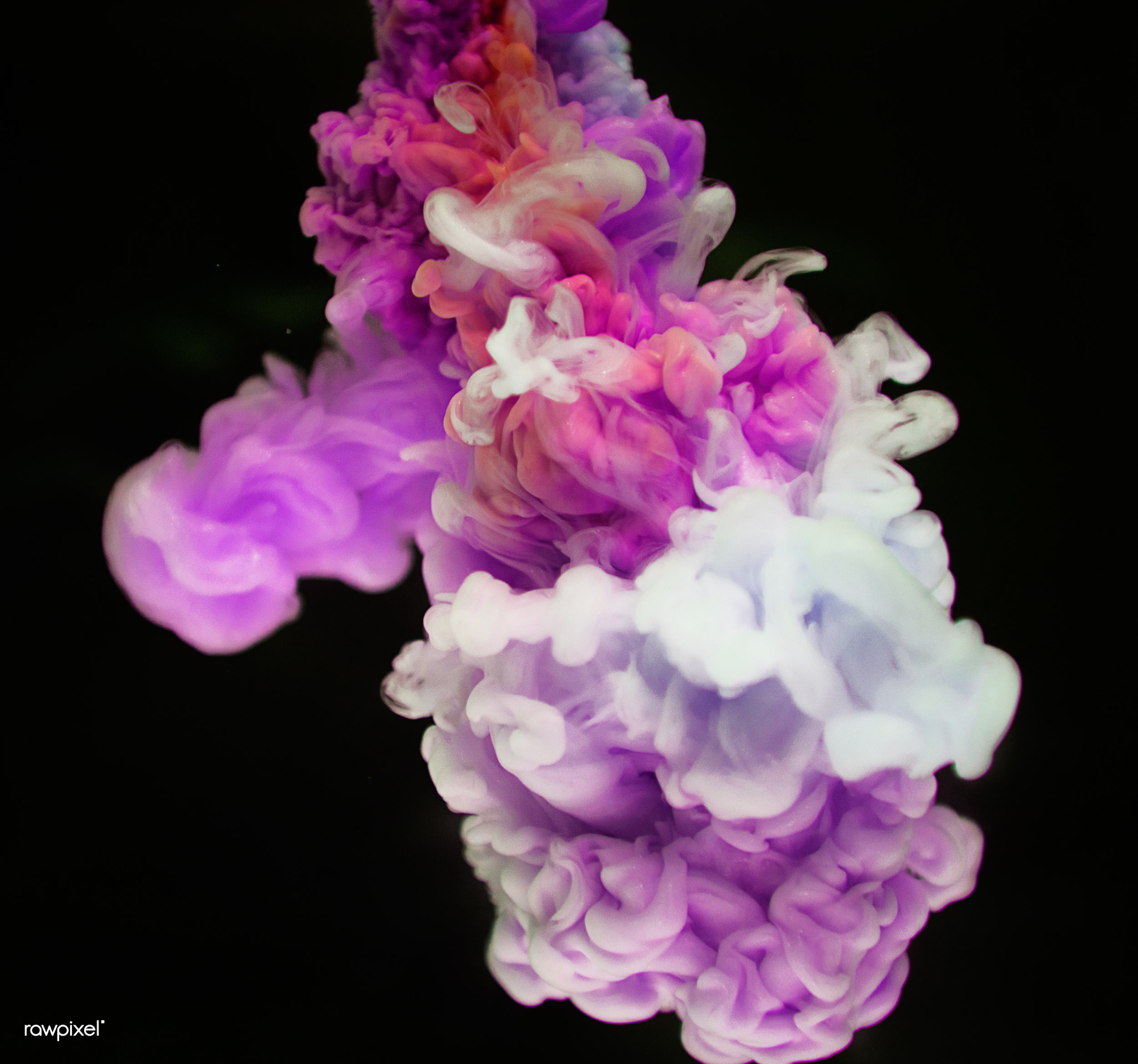 147322 Hintergrundbild herunterladen abstrakt, raucher, weiß, violett, lila, gerinnsel, blutgerinnsel, bunter rauch, mehrfarbiger rauch - Bildschirmschoner und Bilder kostenlos