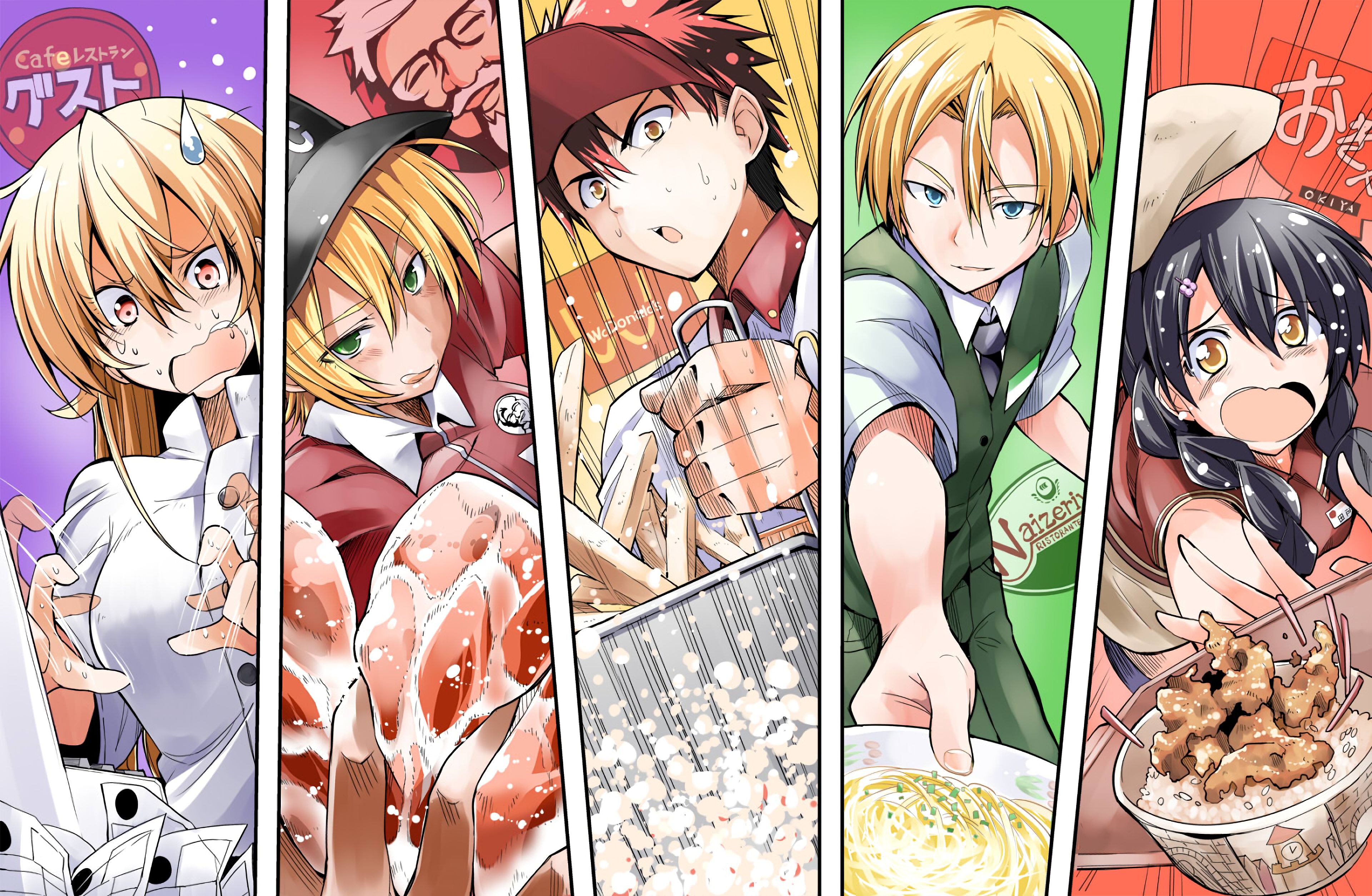 Food Wars Shokugeki no Soma аниме
