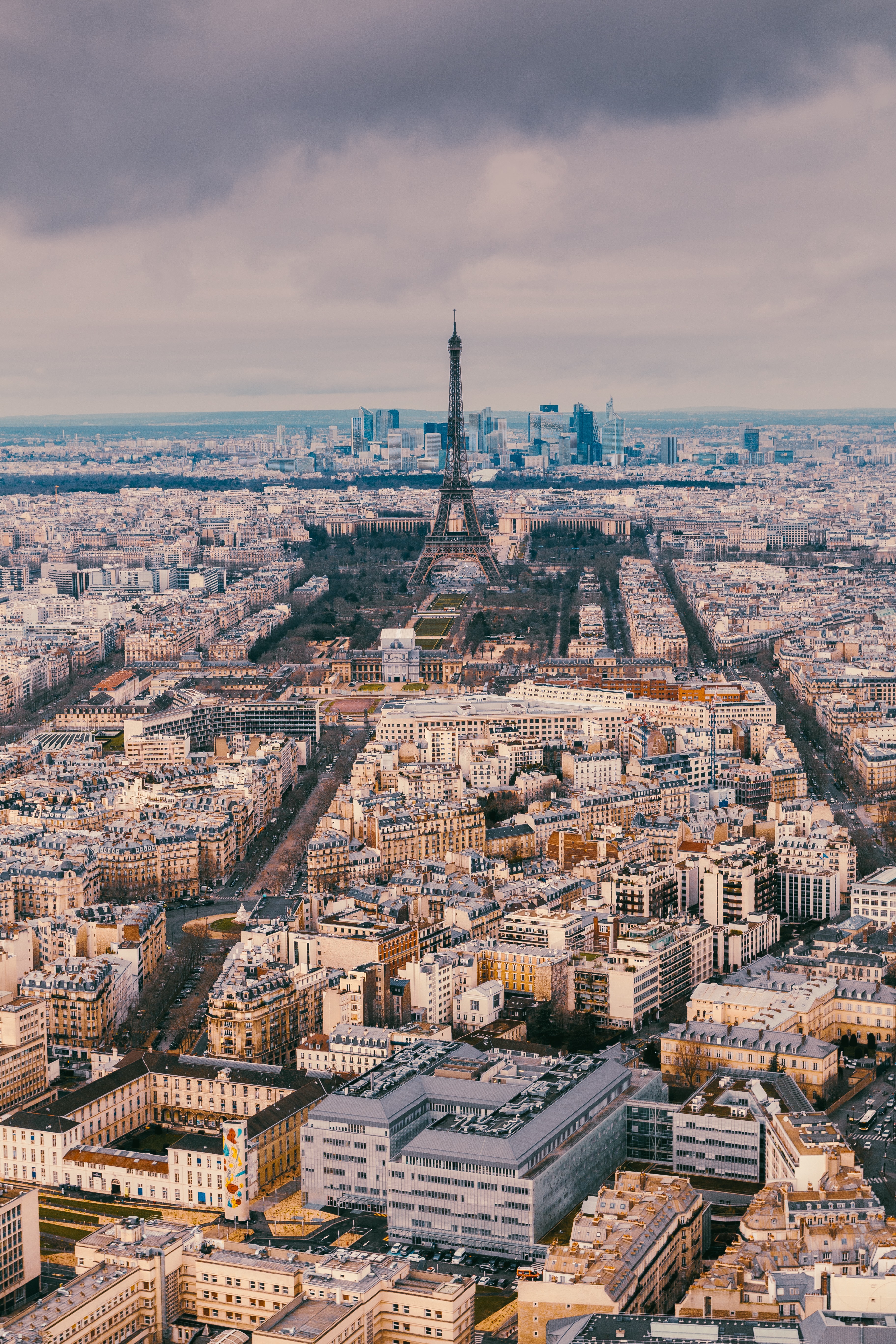 Download mobile wallpaper View From Above, City, Paris, Urban Landscape, Cities, Eiffel Tower, Tower, Cityscape for free.