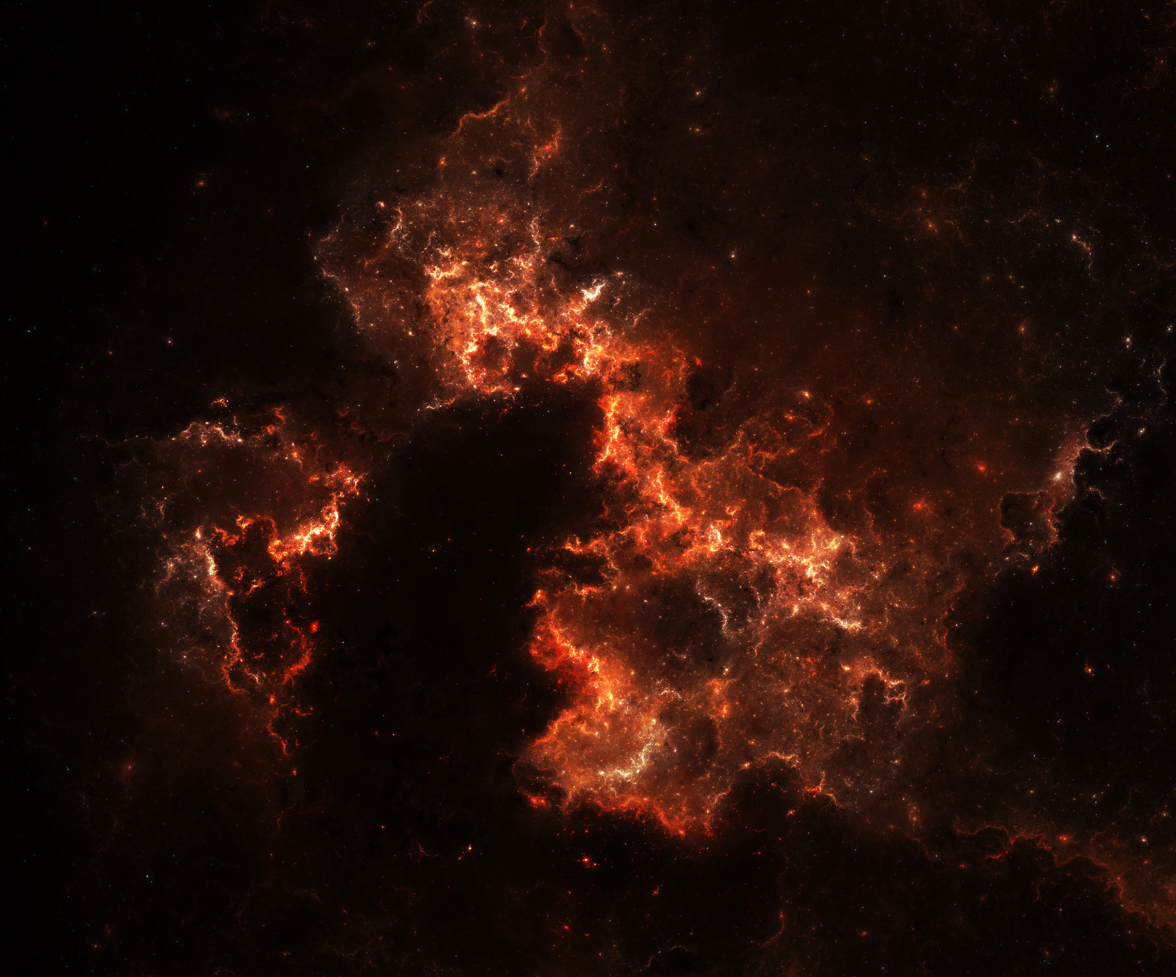 Download mobile wallpaper Nebula, Cloud, Glow, Abstract for free.
