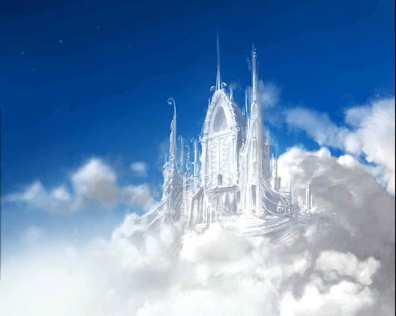 免费下载景观, 天空, 建筑, 云, 城堡手机壁纸。