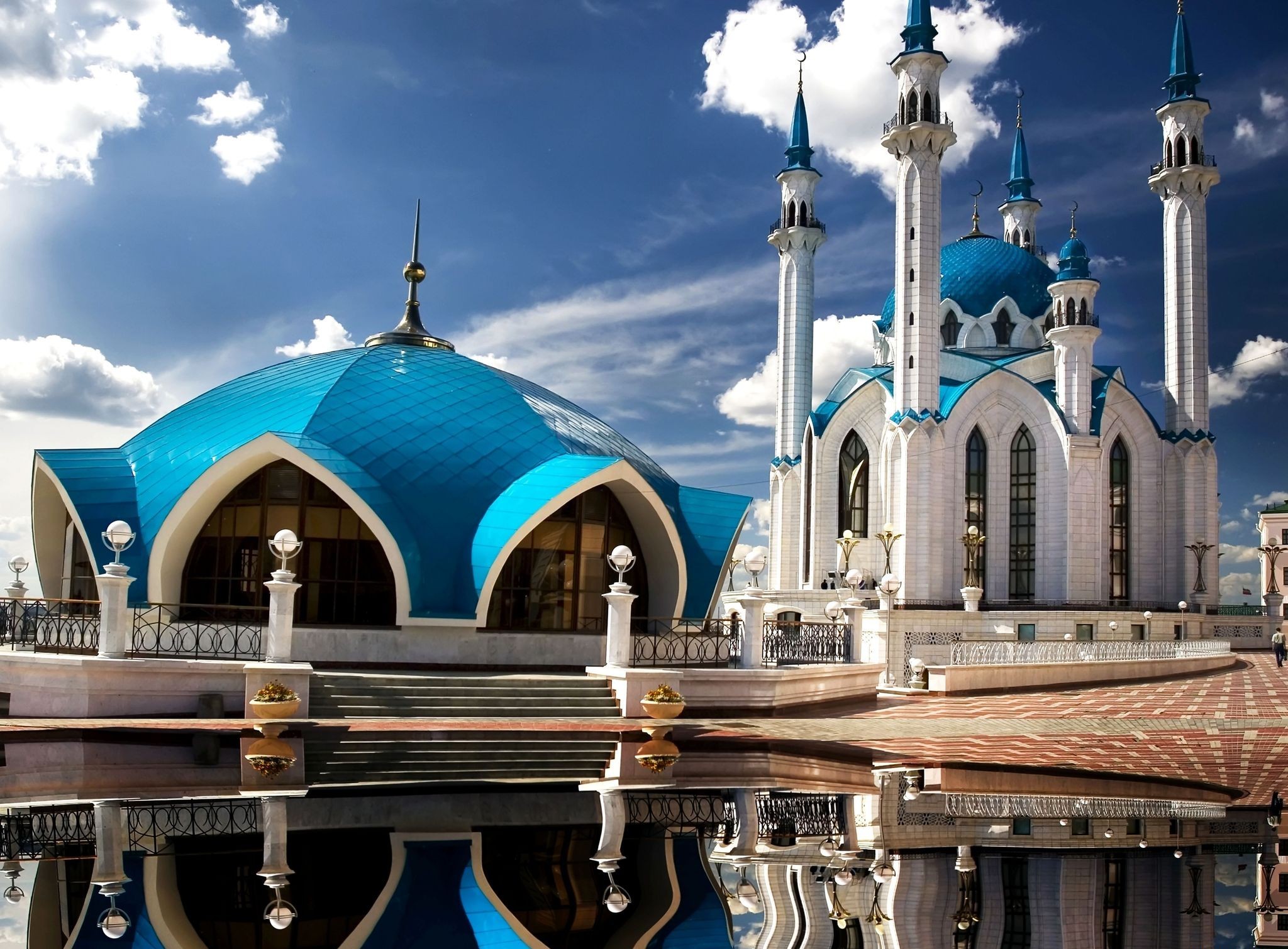 russia, religious, qolşärif mosque, kazan, mosques HD wallpaper