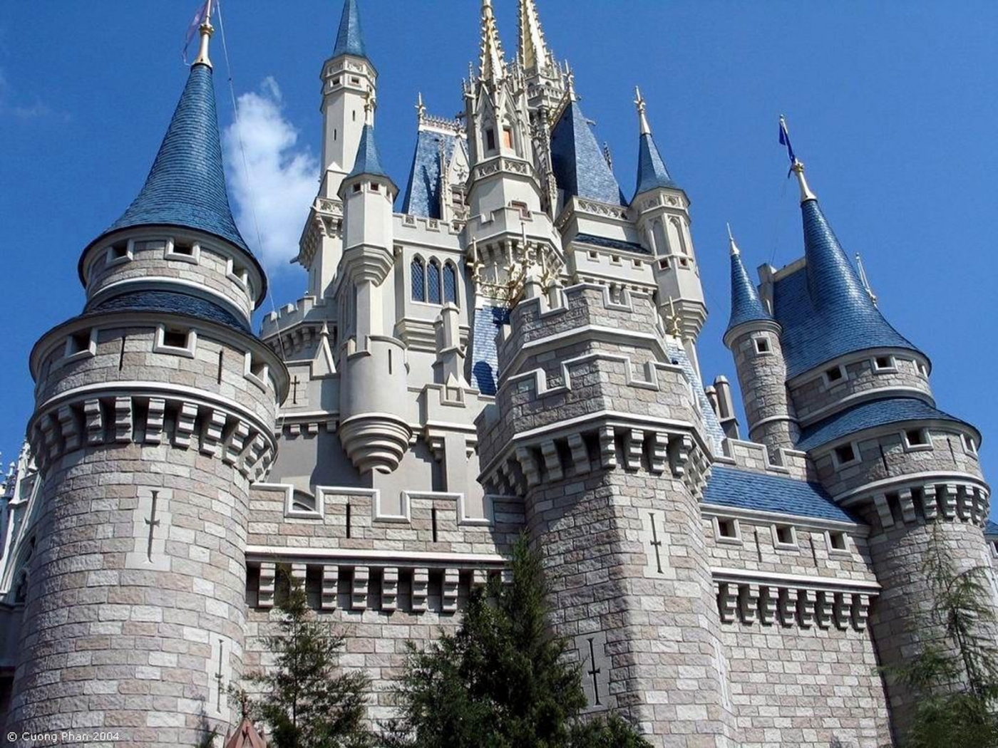 Download mobile wallpaper Architecture, Disneyland, Castles for free.