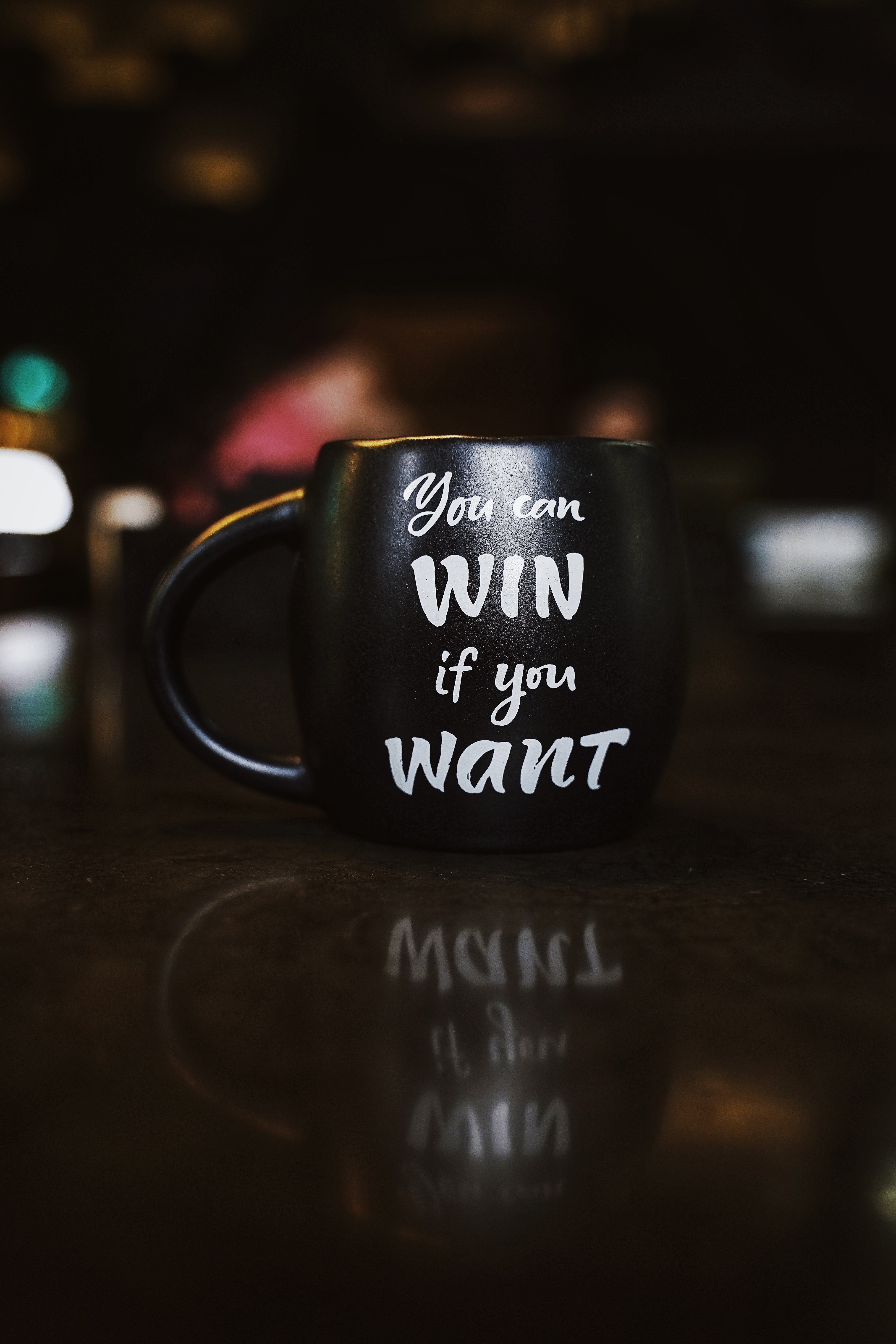 HD wallpaper words, motivation, cup, mug, inscription