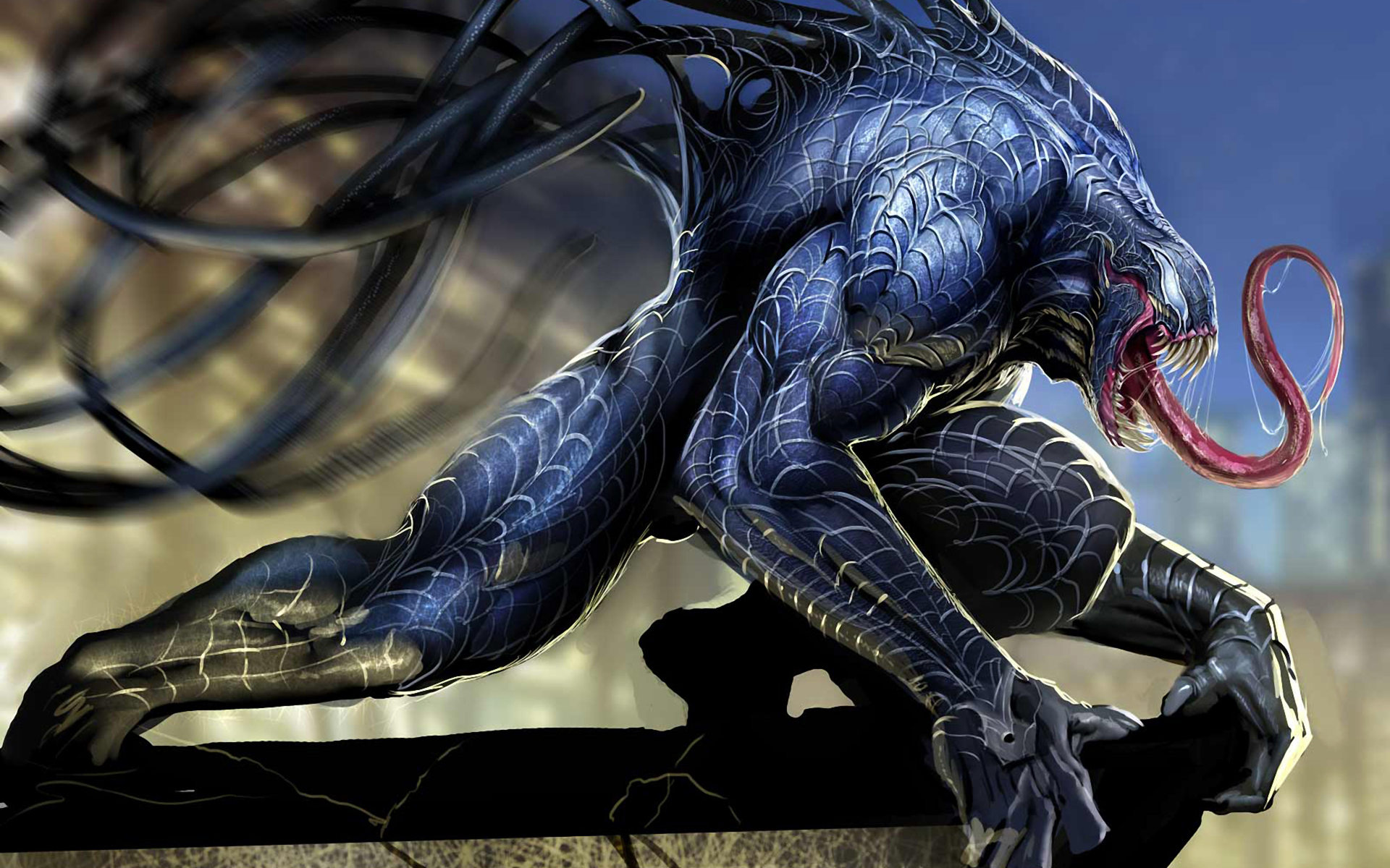 venom, spider man, comics lock screen backgrounds