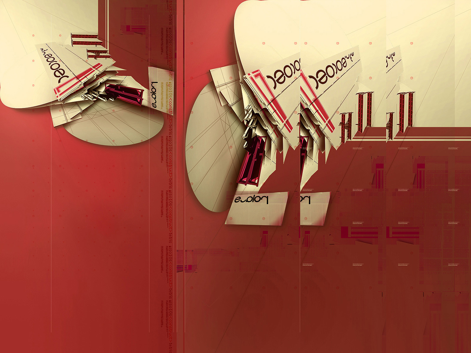 1920 x 1080 picture design, artistic, vector, red