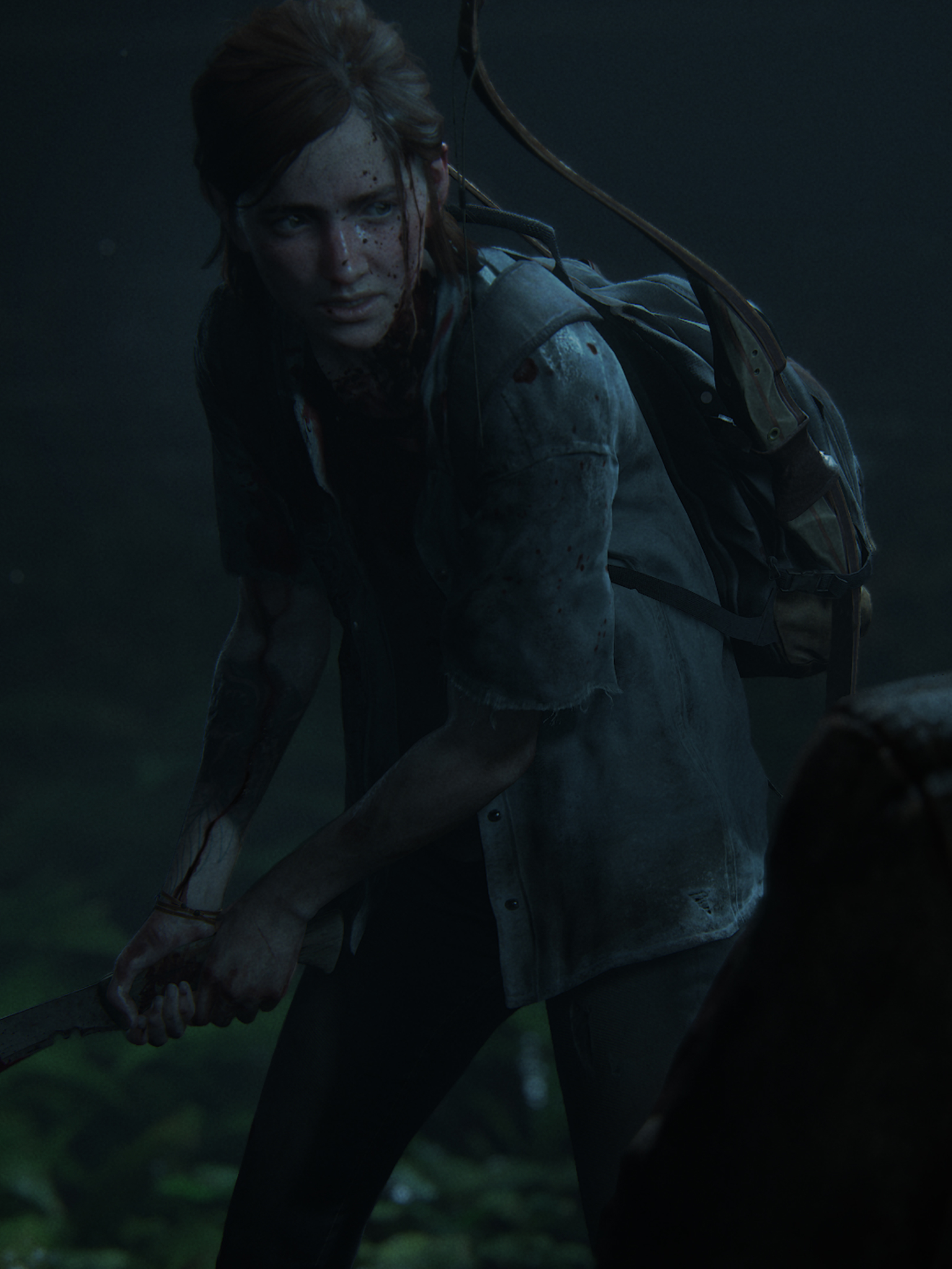 2160x3840 Ellie The Last Of Us Part 2 Guitar Monochrome Sony Xperia XXZZ5  Premium HD 4k Wallpapers Images Backgrounds Photos and Pictures