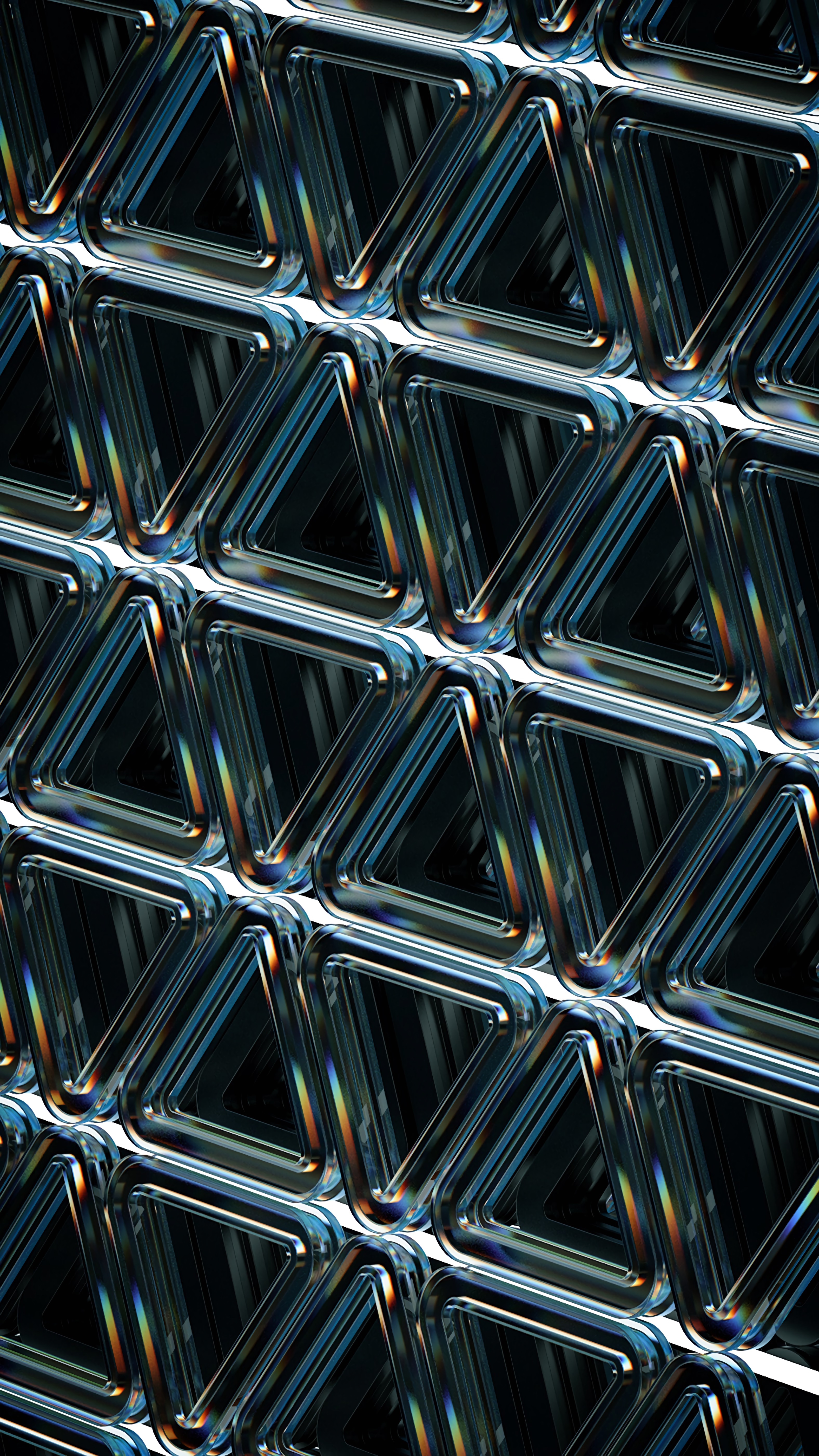 3d, geometric, glass, triangles, structure, relief, raised HD wallpaper