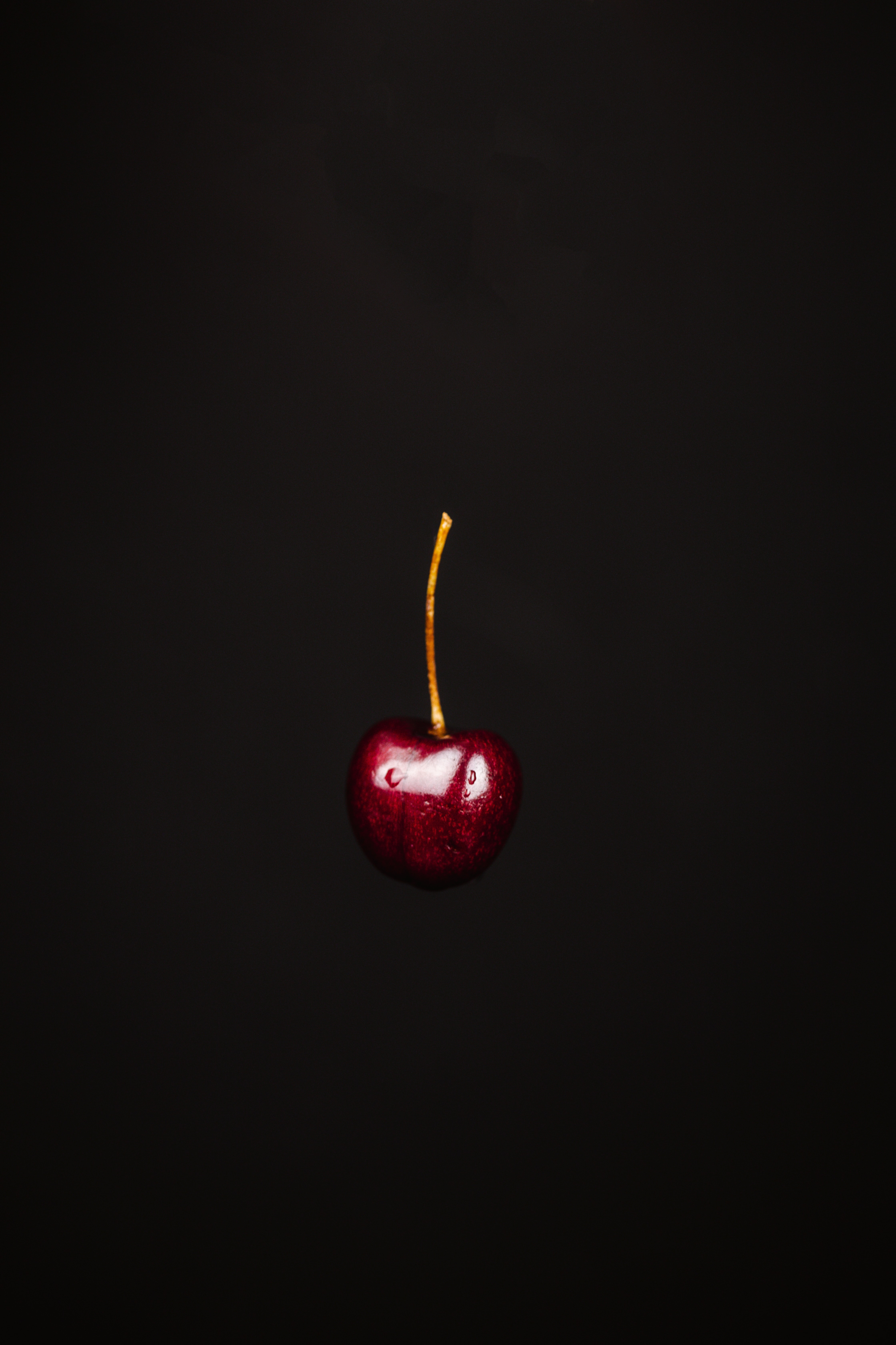 Download mobile wallpaper Food, Berry, Sweet Cherry, Cherry, Dark, Fruits for free.
