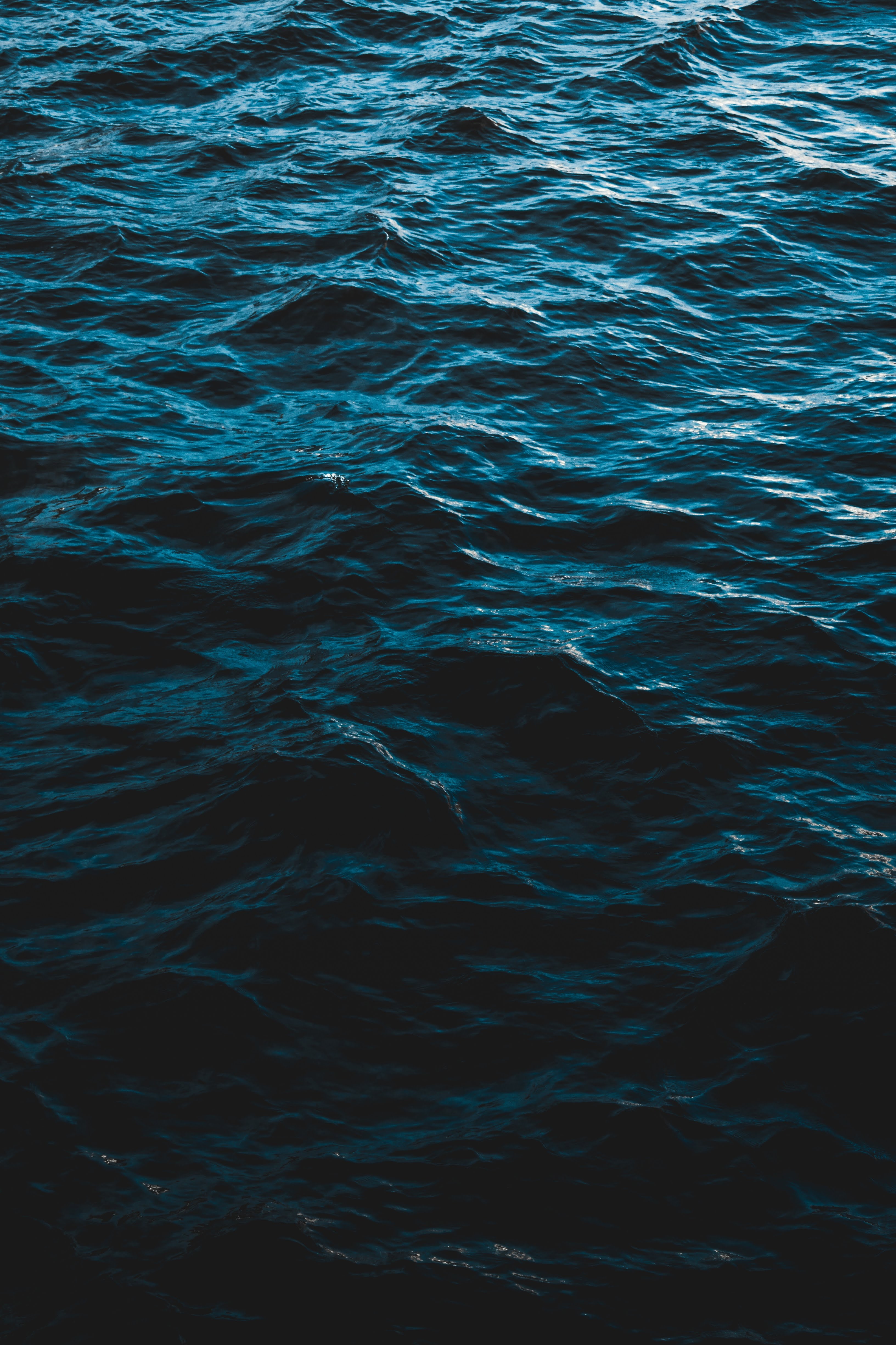 Download mobile wallpaper Waves, Ripples, Ripple, Sea, Nature, Water, Surface for free.