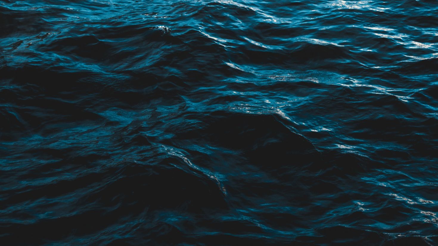 Наклейка - глубокое море