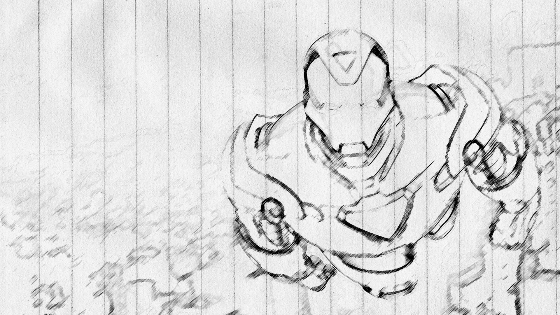 comics, iron man, drawing, paper