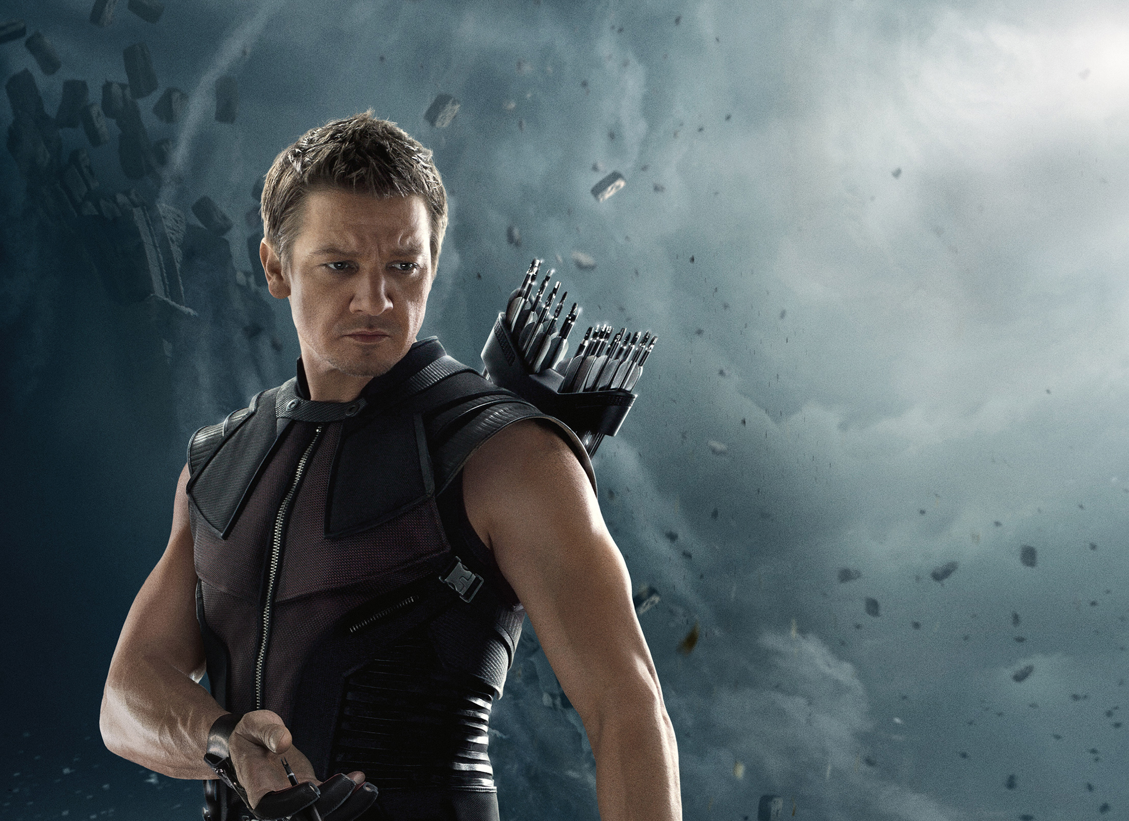 Download mobile wallpaper Avengers: Age Of Ultron, Avengers, Hawkeye, Jeremy Renner, The Avengers, Movie for free.