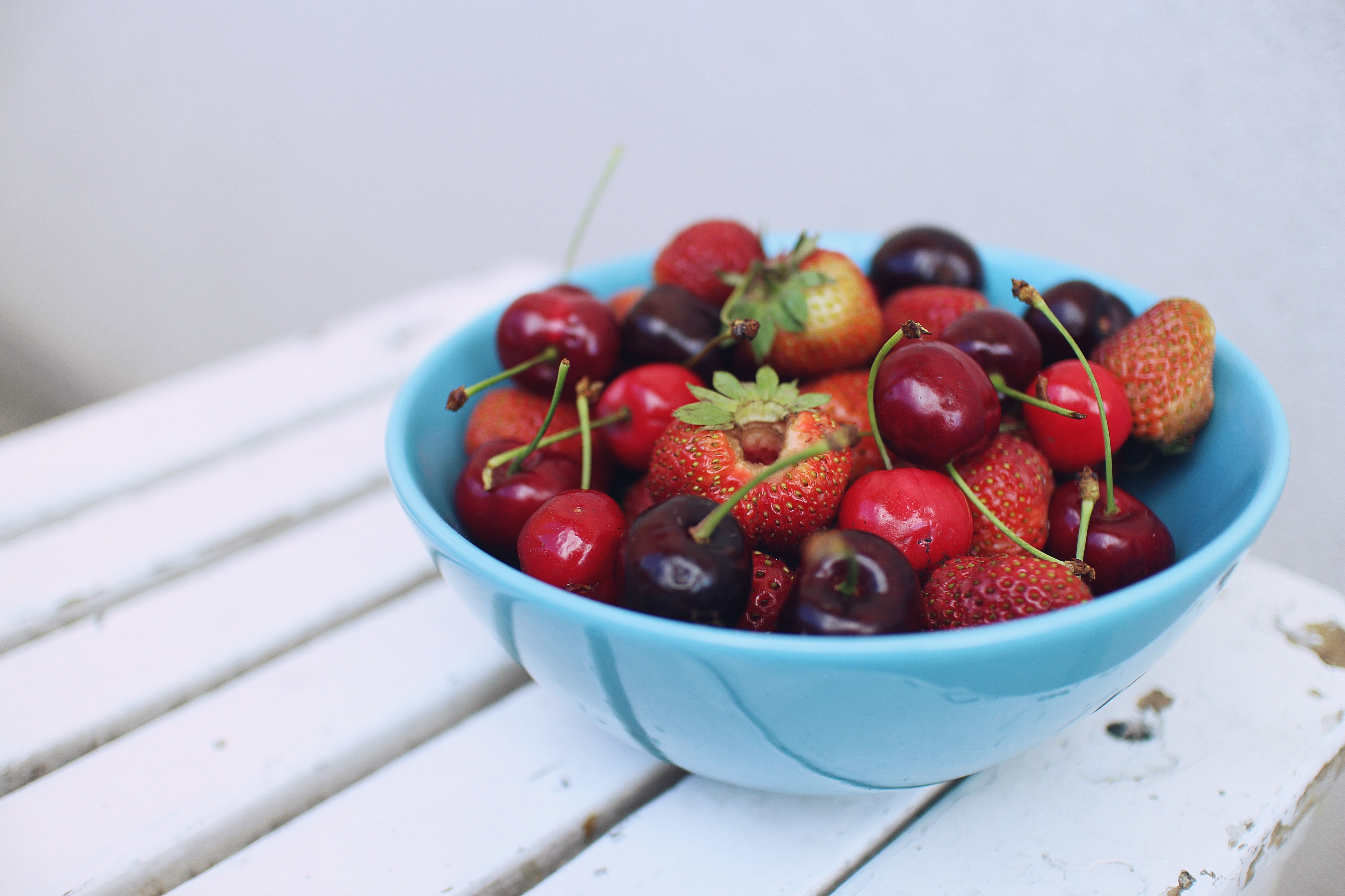 sweet cherry, food, strawberry, cherry, berries, vitamins