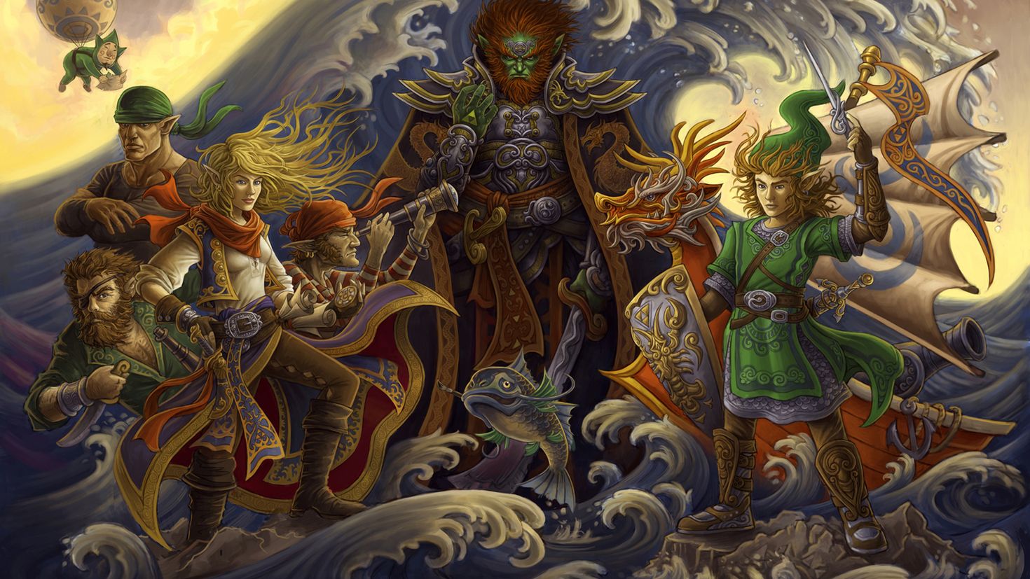 Legends of winds. Zelda. Интересные арты. Zelda Fan Art. Legend of Zelda Wind Waker картинки.