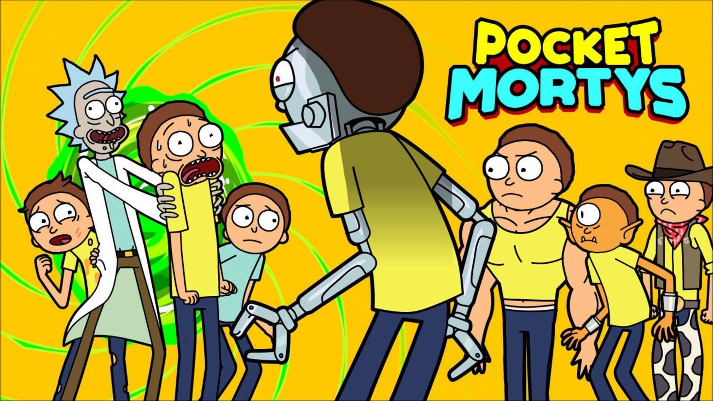 Рик и морти всмортить все. Pocket Mortys Рик врач. Рик и Морти игра. Игра Pocket Mortys. Стиляга Морти в Pocket Mortys.