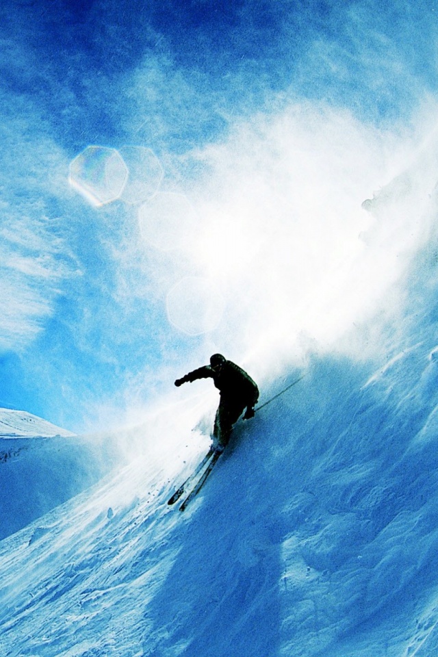 ski, skiing, sports, snow HD wallpaper