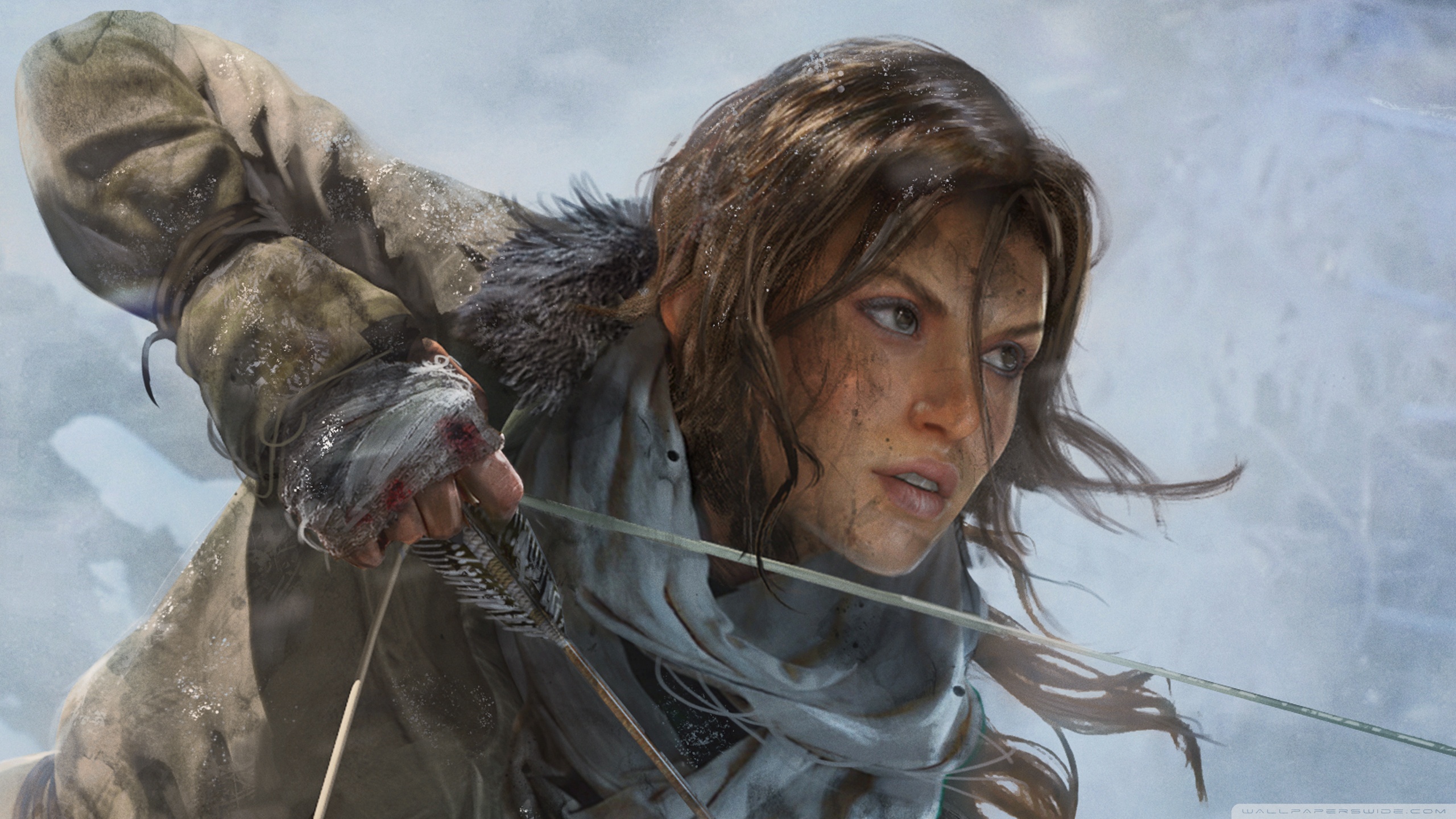 rise of the tomb raider, tomb raider, video game phone wallpaper