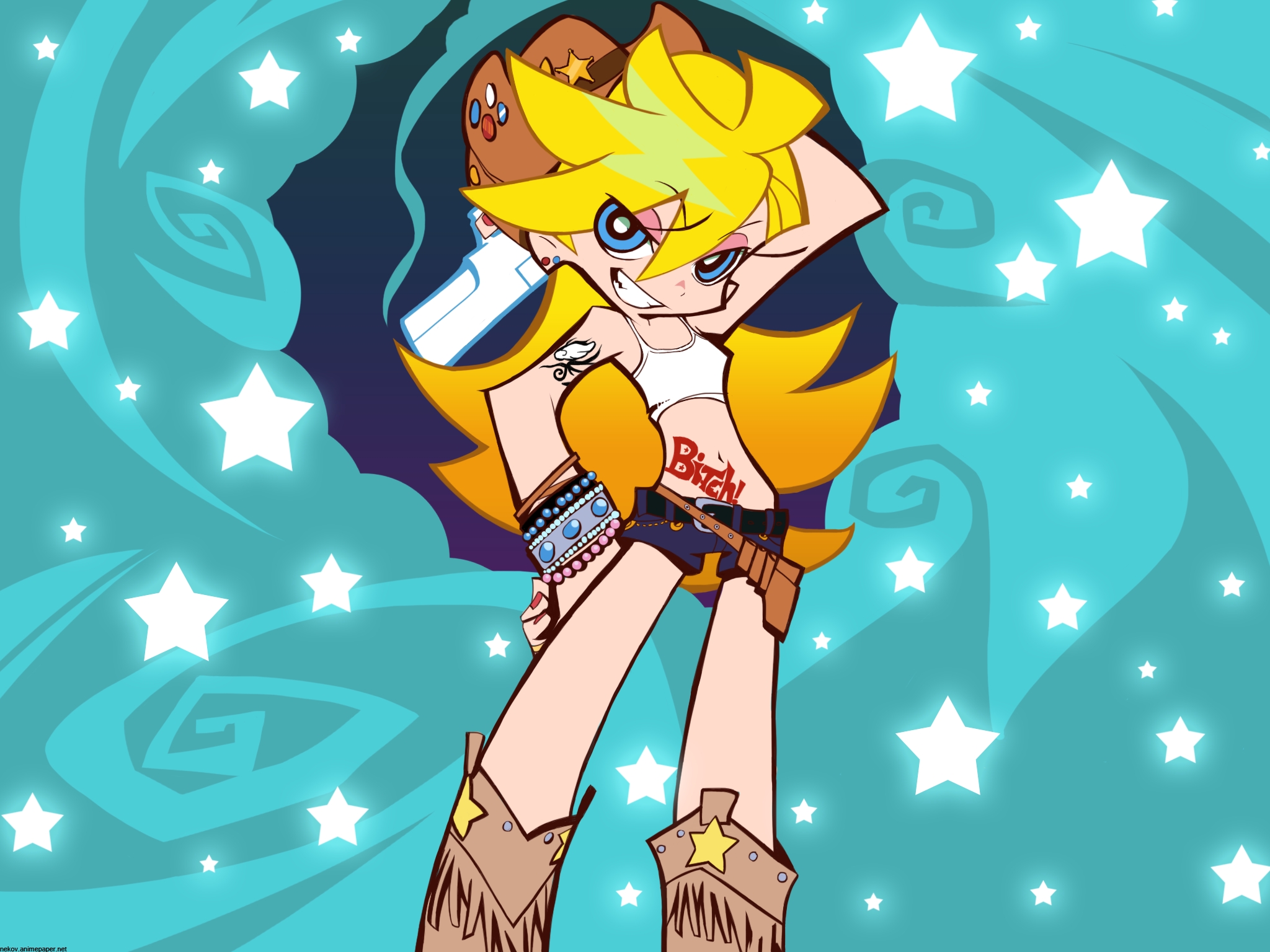 panty & stocking with garterbelt, anime, panty anarchy download HD wallpaper