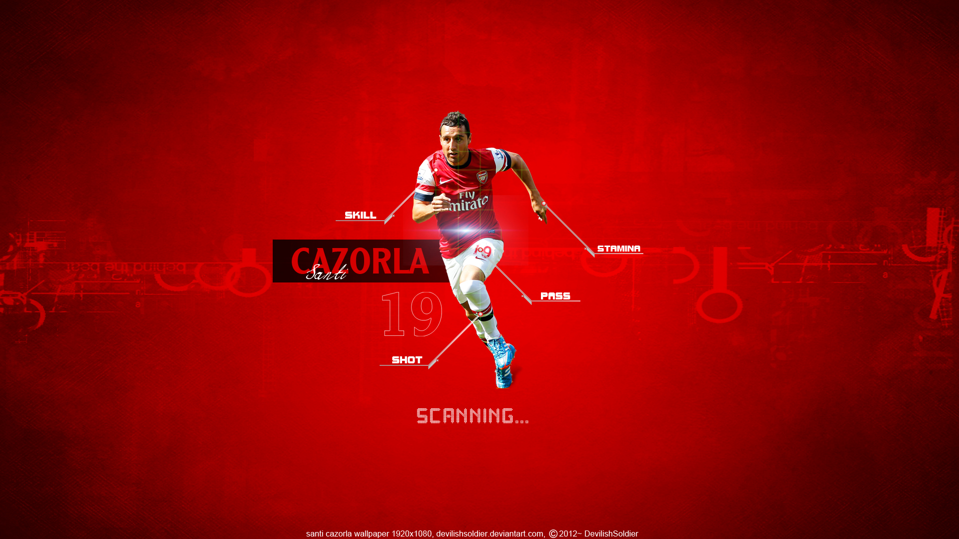 fondo de pantalla del arsenal de santi cazorla