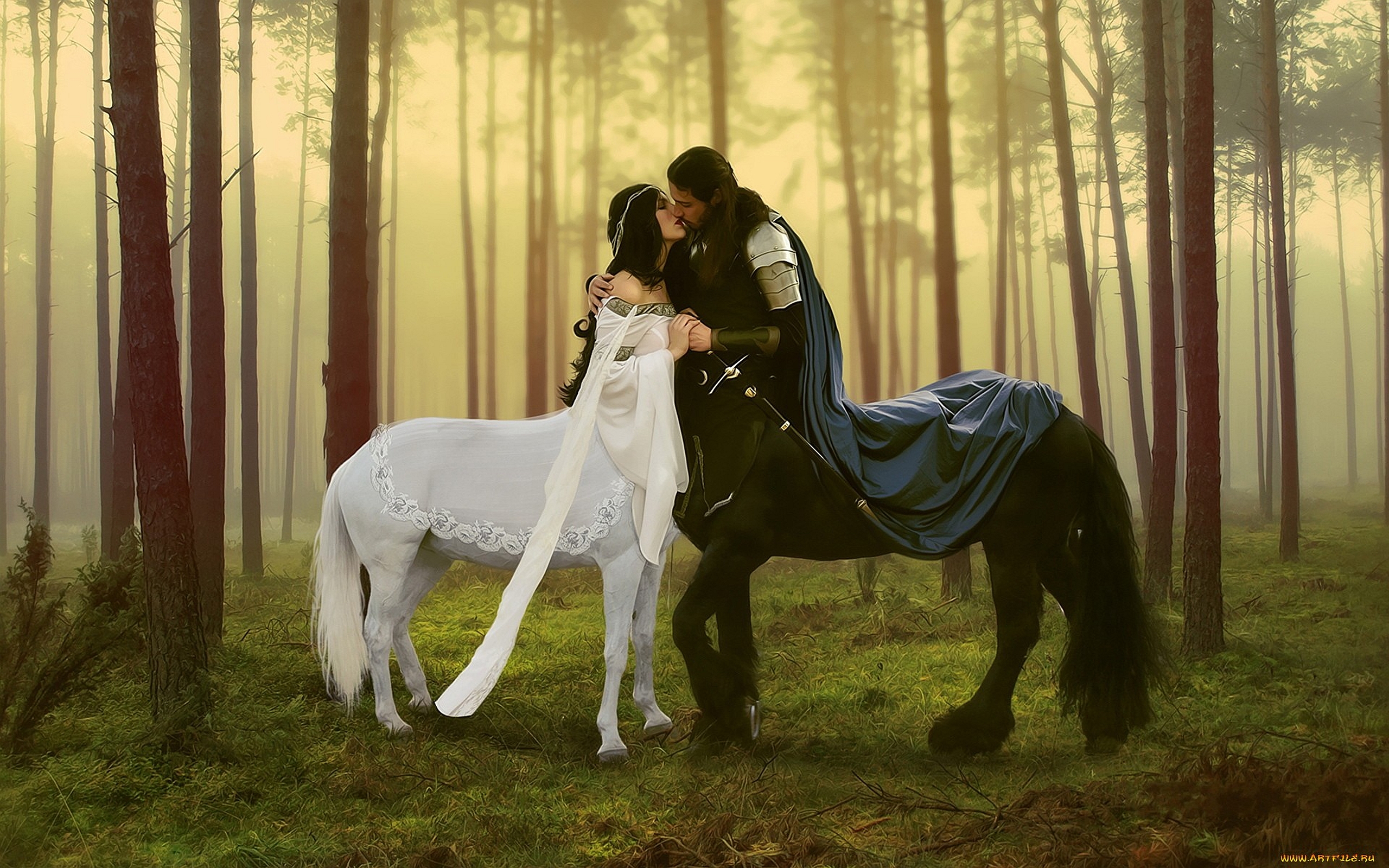 Конь жених. Фотосессия с лошадьми. Фотосессия с лошадью в платье. Фотосессии в стиле фэнтези. Мужчина и женщина на коне.