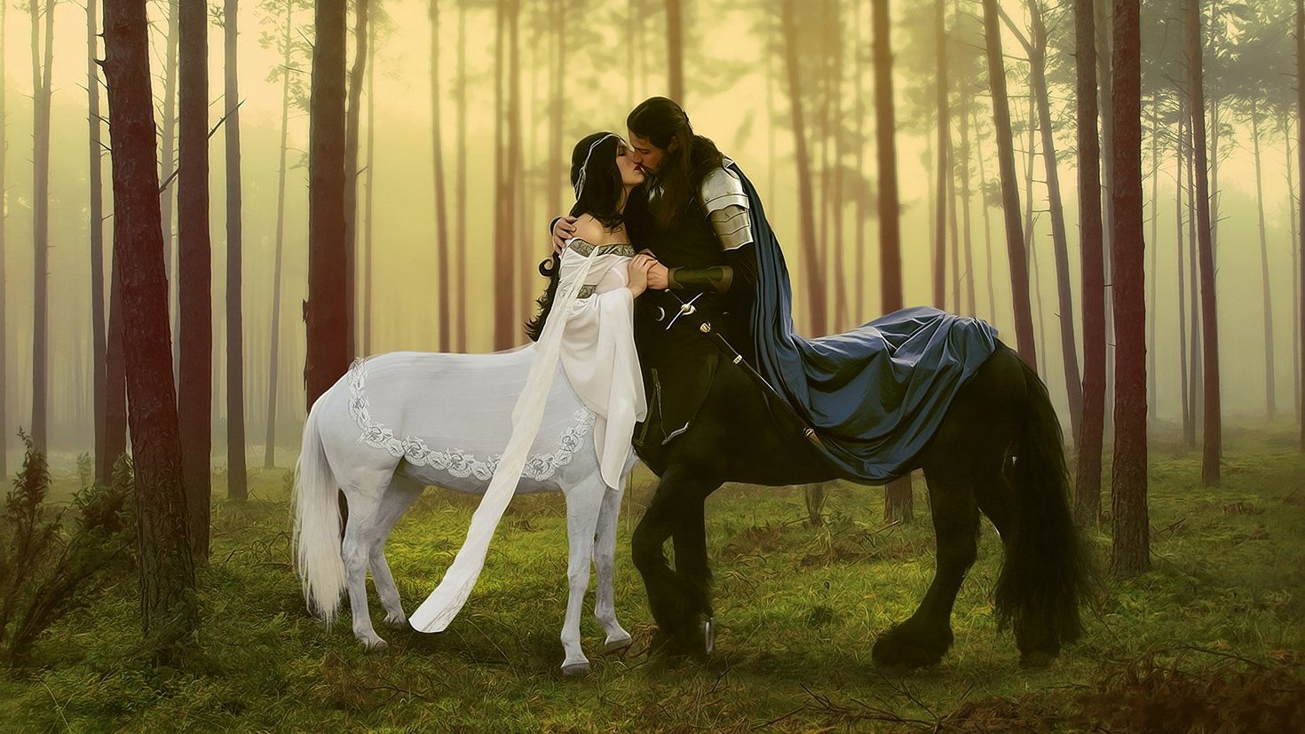 Фэнтези жених. Фотосессия с лошадьми. Фотосессия с лошадью в платье. Фотосессии в стиле фэнтези. Мужчина и женщина на коне.