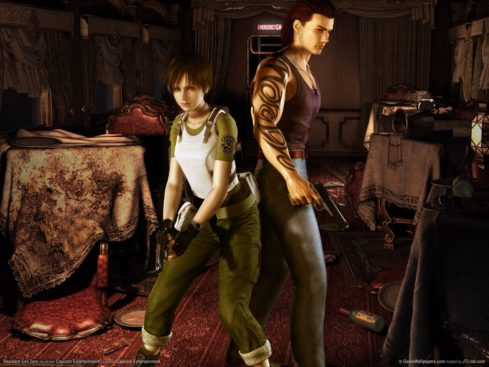 Скачать картинку Обитель Зла (Resident Evil), Zero, Игры в телефон бесплатно.