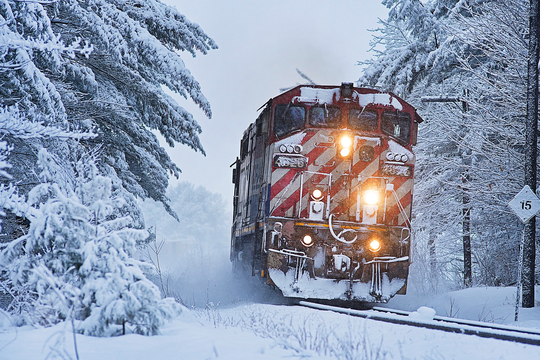 Wallpaper winter, train, locomotive, Russia images for desktop, section  разное - download
