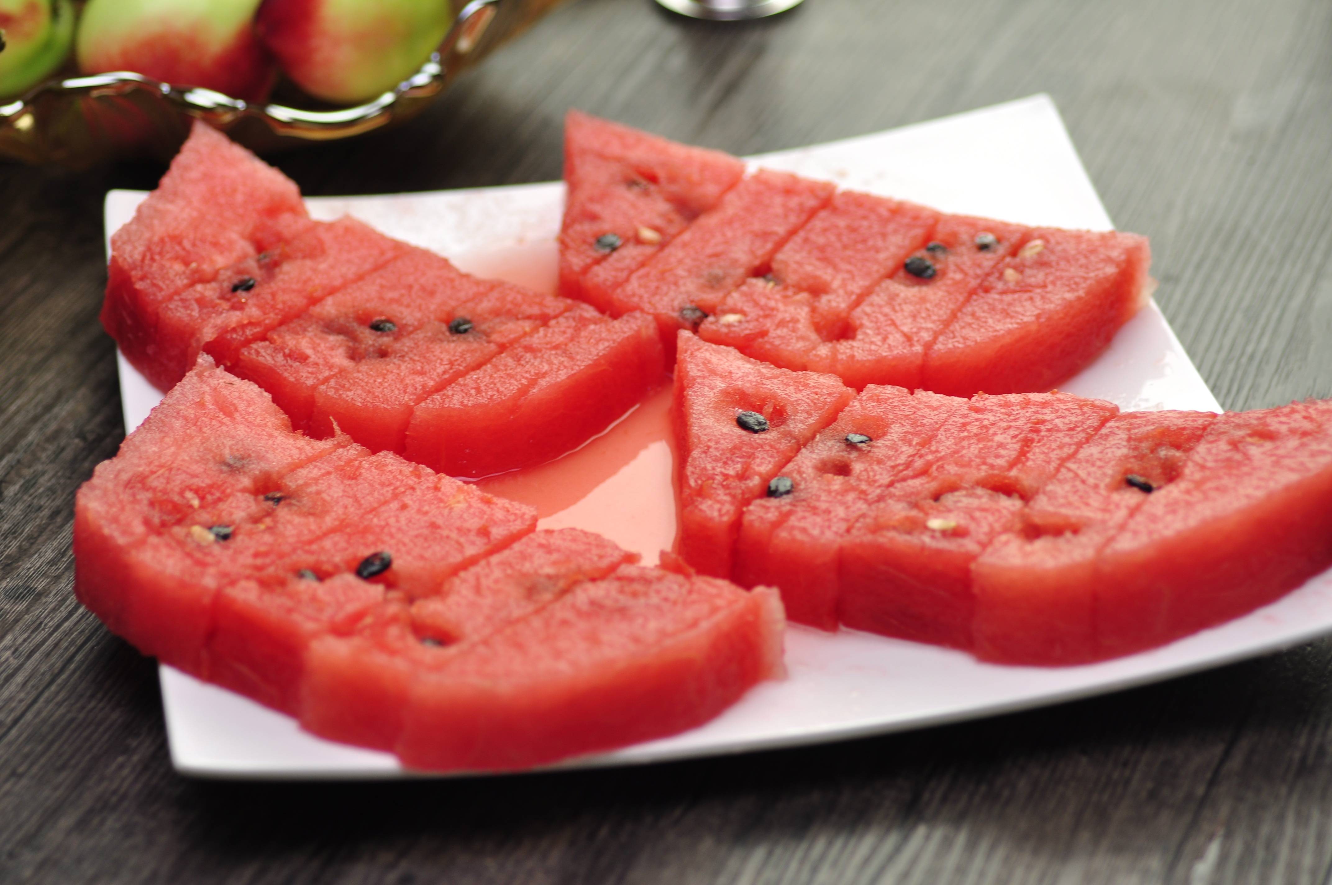 Free download wallpaper Watermelon, Ripe, Berry, Food on your PC desktop