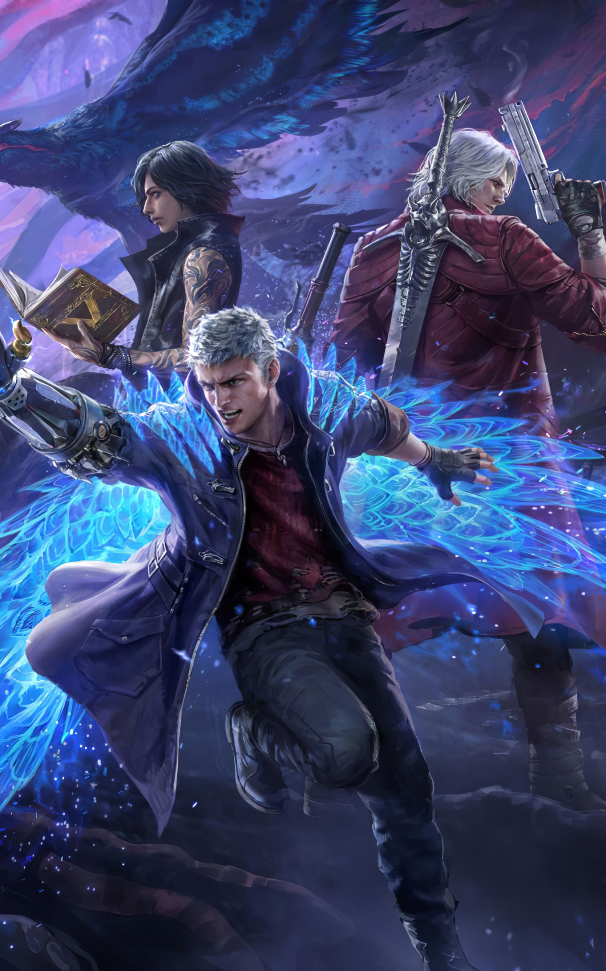 Картинки devil may cry на телефон