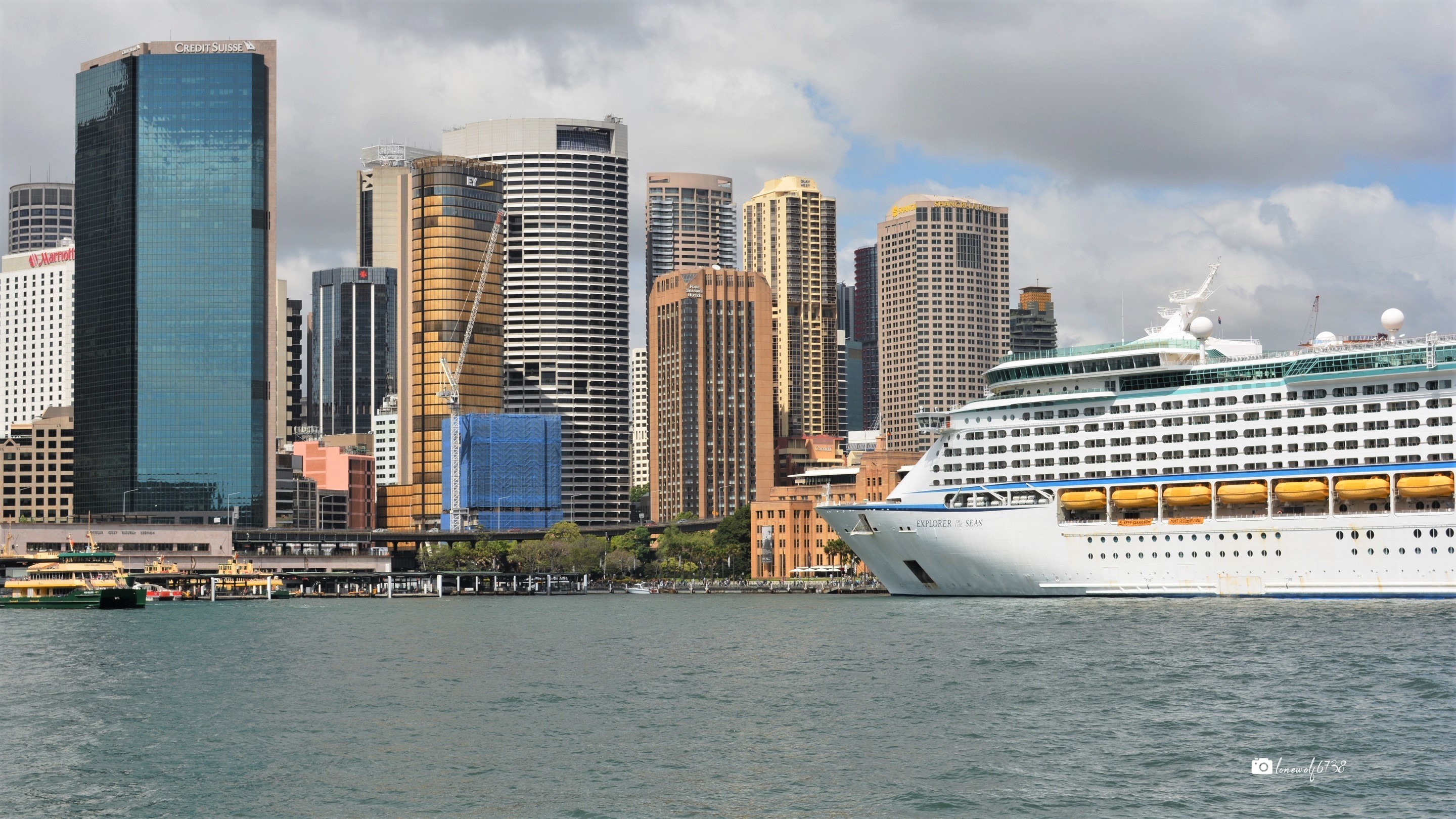 man made, sydney, australia, circular quay, city, cruise ship, ms explorer of the seas, sydney harbour lock screen backgrounds
