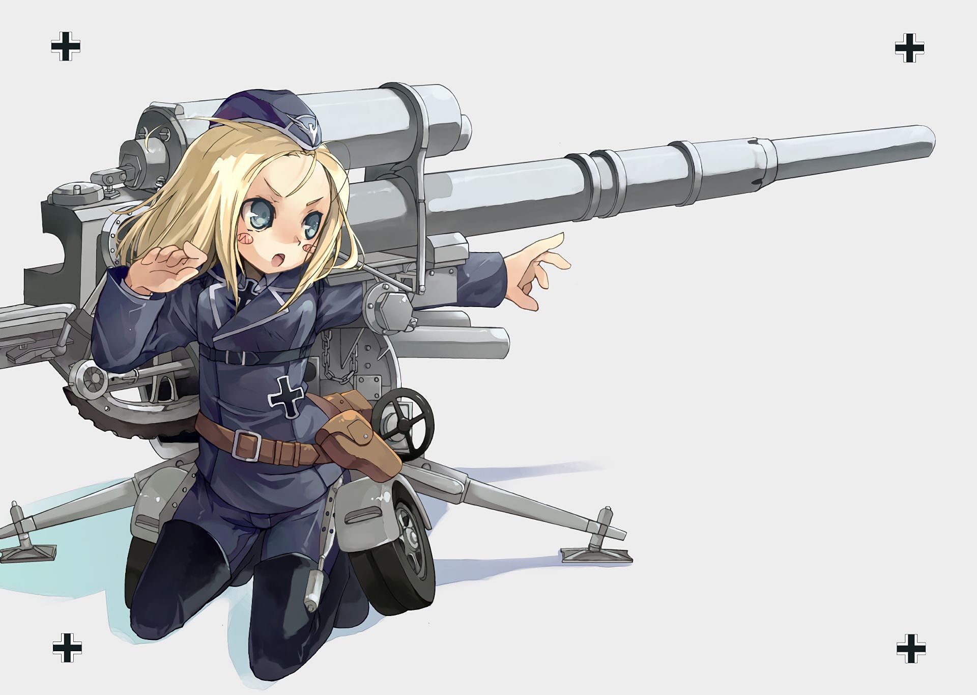 Anime Soldier Desktop Wallpaper
