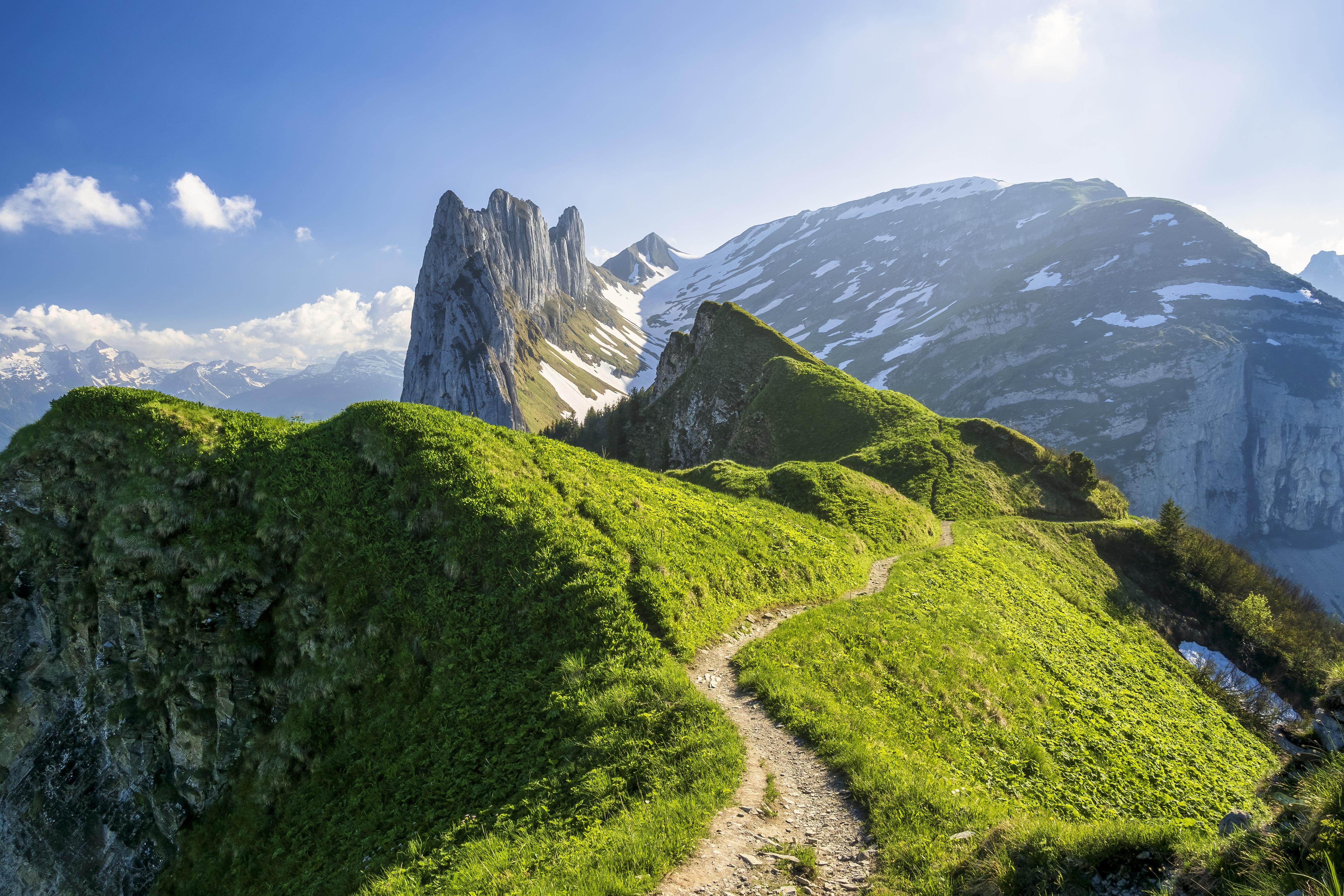 Зеленые горы Швейцарии