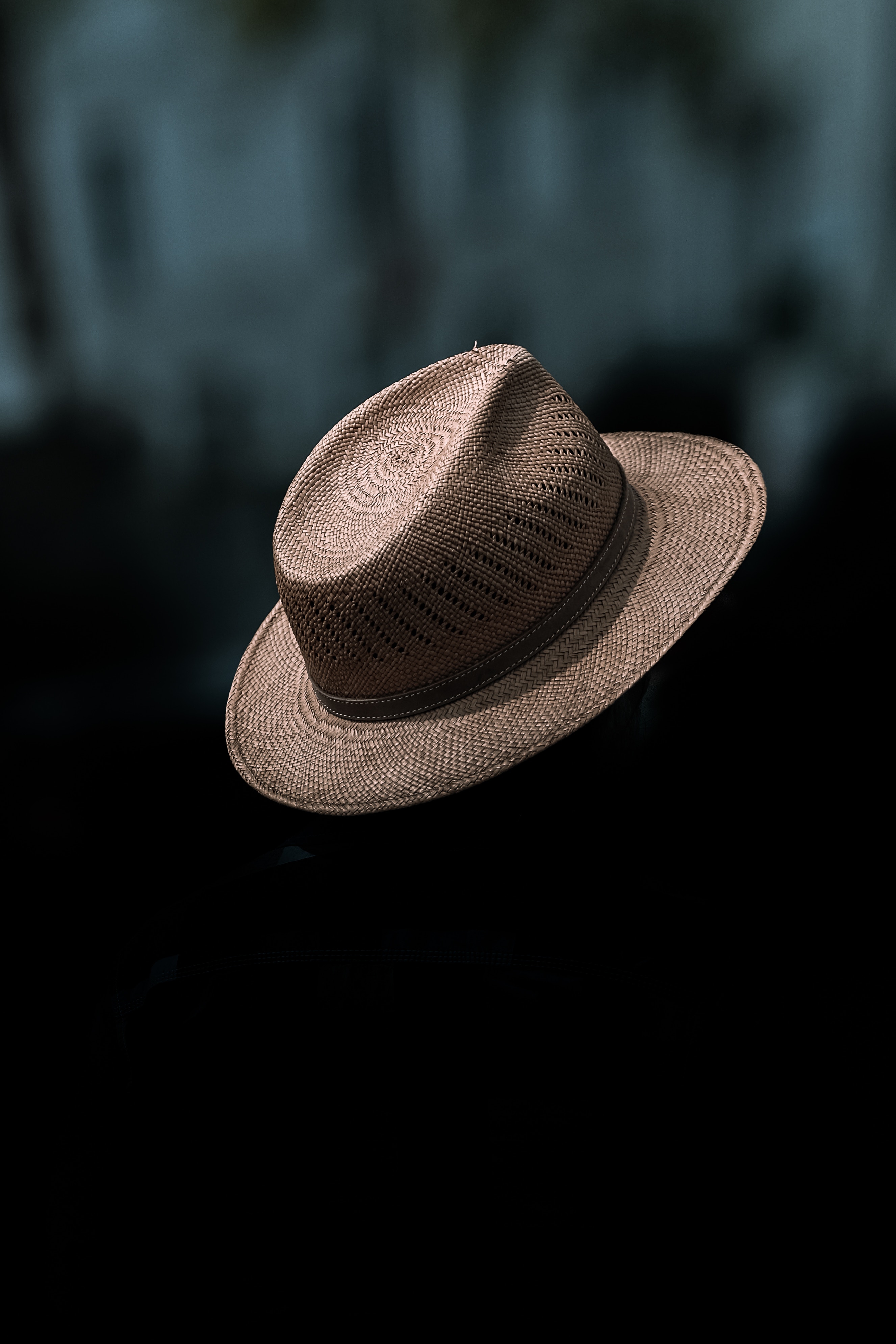 miscellaneous, dark, miscellanea, hat, straw, headdress 4K