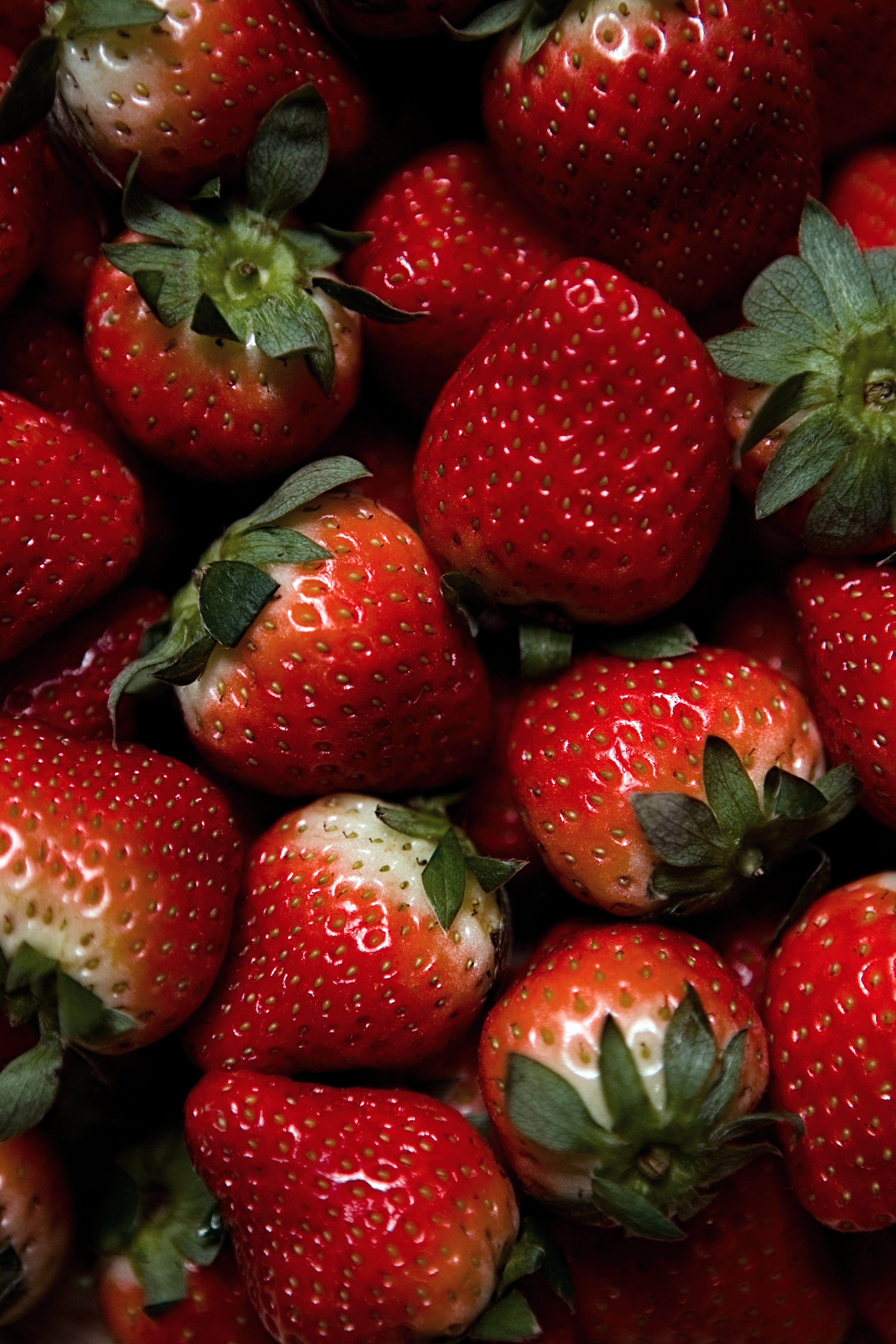 Laden Sie das Lebensmittel, Erdbeere, Berries, Reif, Reifen-Bild kostenlos auf Ihren PC-Desktop herunter