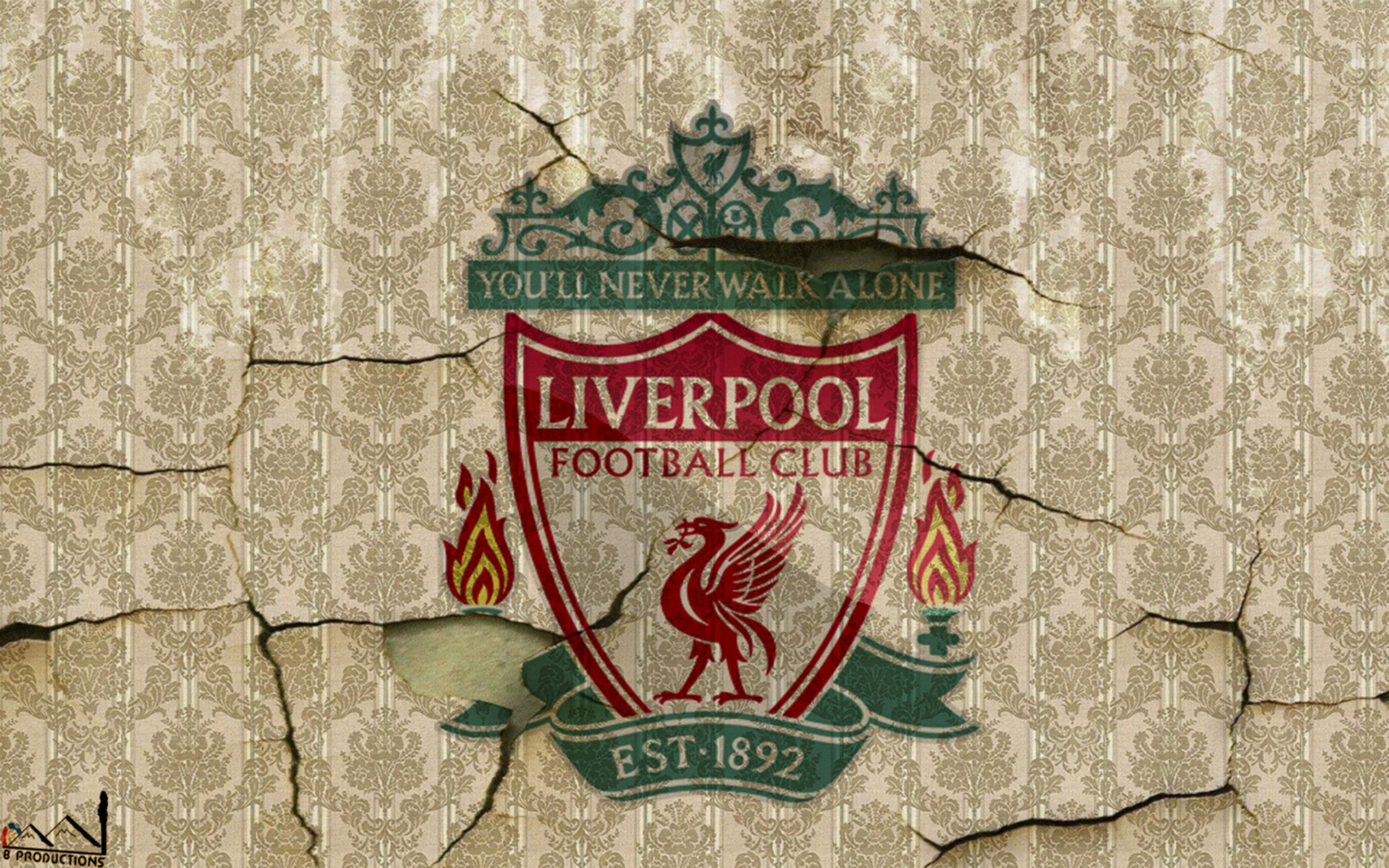 Liverpool эмблема 4k
