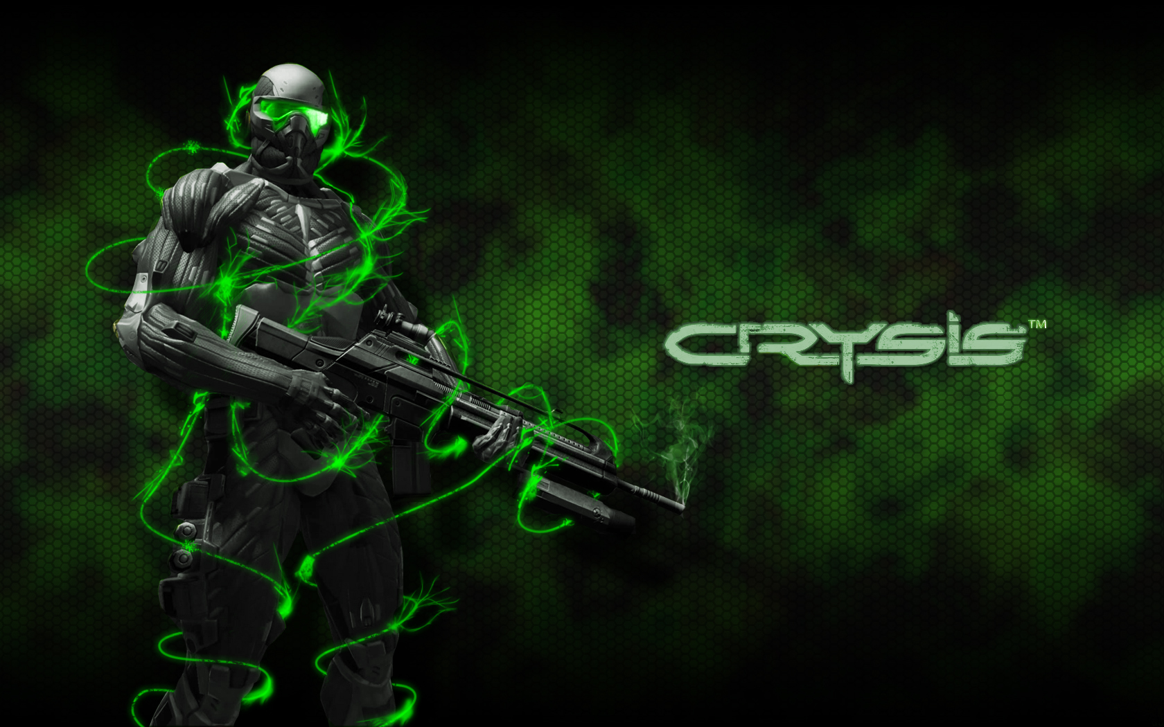 crysis, green, video game