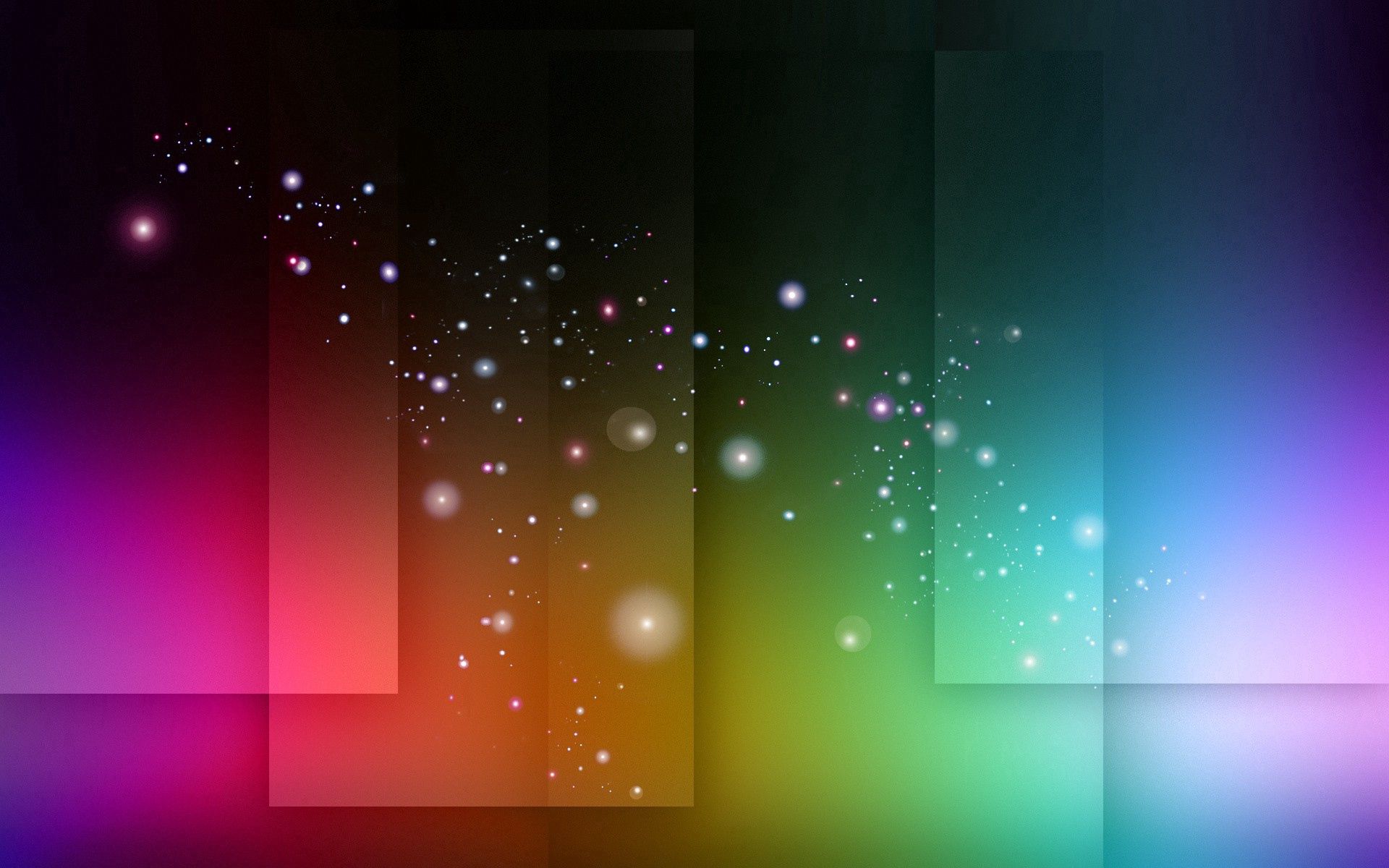 Download background abstract, glare, multicolored, motley, stains, spots, squares