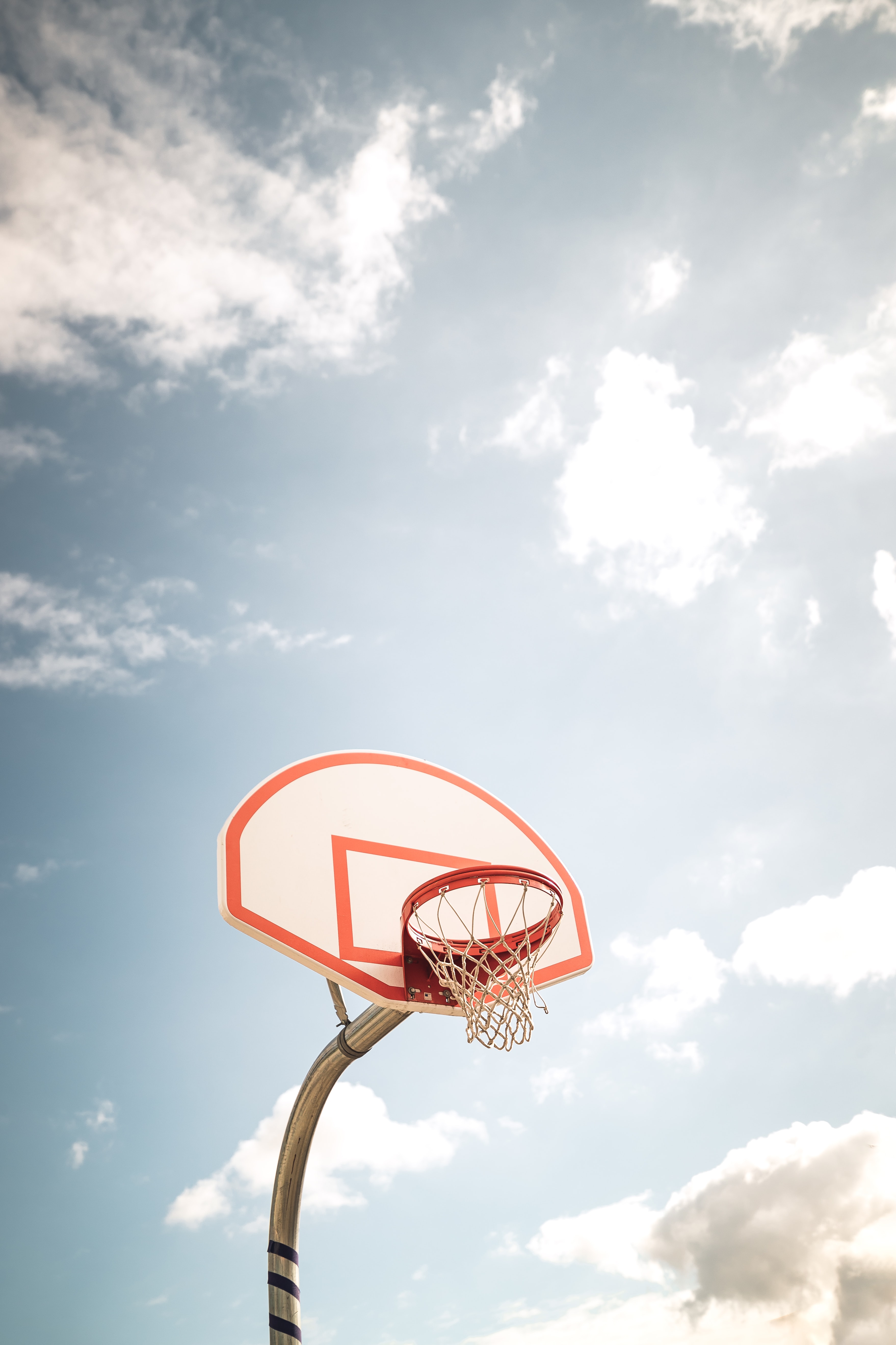 basketball, basketball backboard, basketball shield, basketball ring, sports, sky, basketball hoop phone background