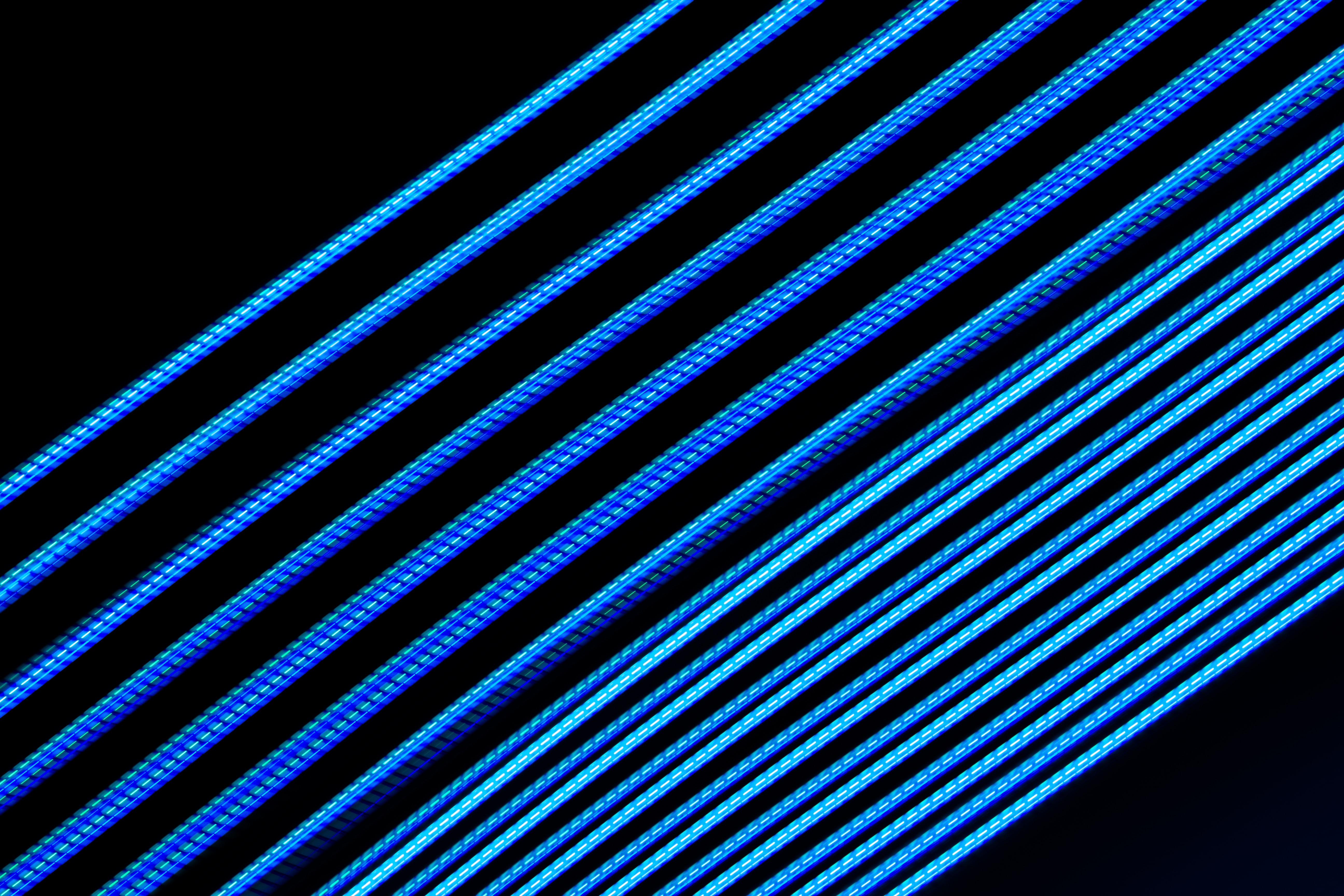 Download mobile wallpaper Illumination, Streaks, Backlight, Stripes, Lines, Abstract, Neon for free.