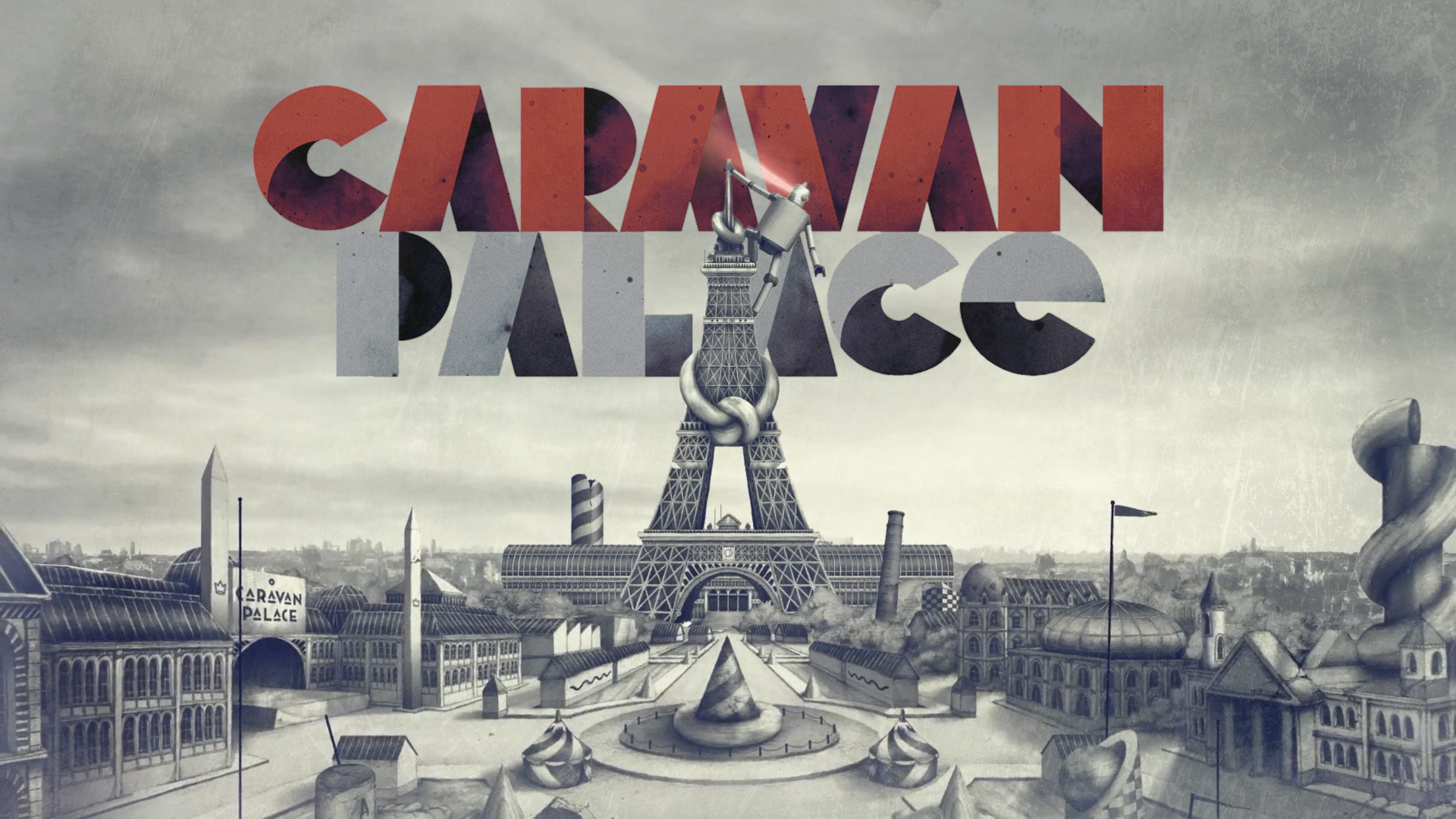 Caravan palace песни. Группа Caravan Palace. Caravan Palace Wallpaper. Caravan Palace обложка. Caravan Palace logo.