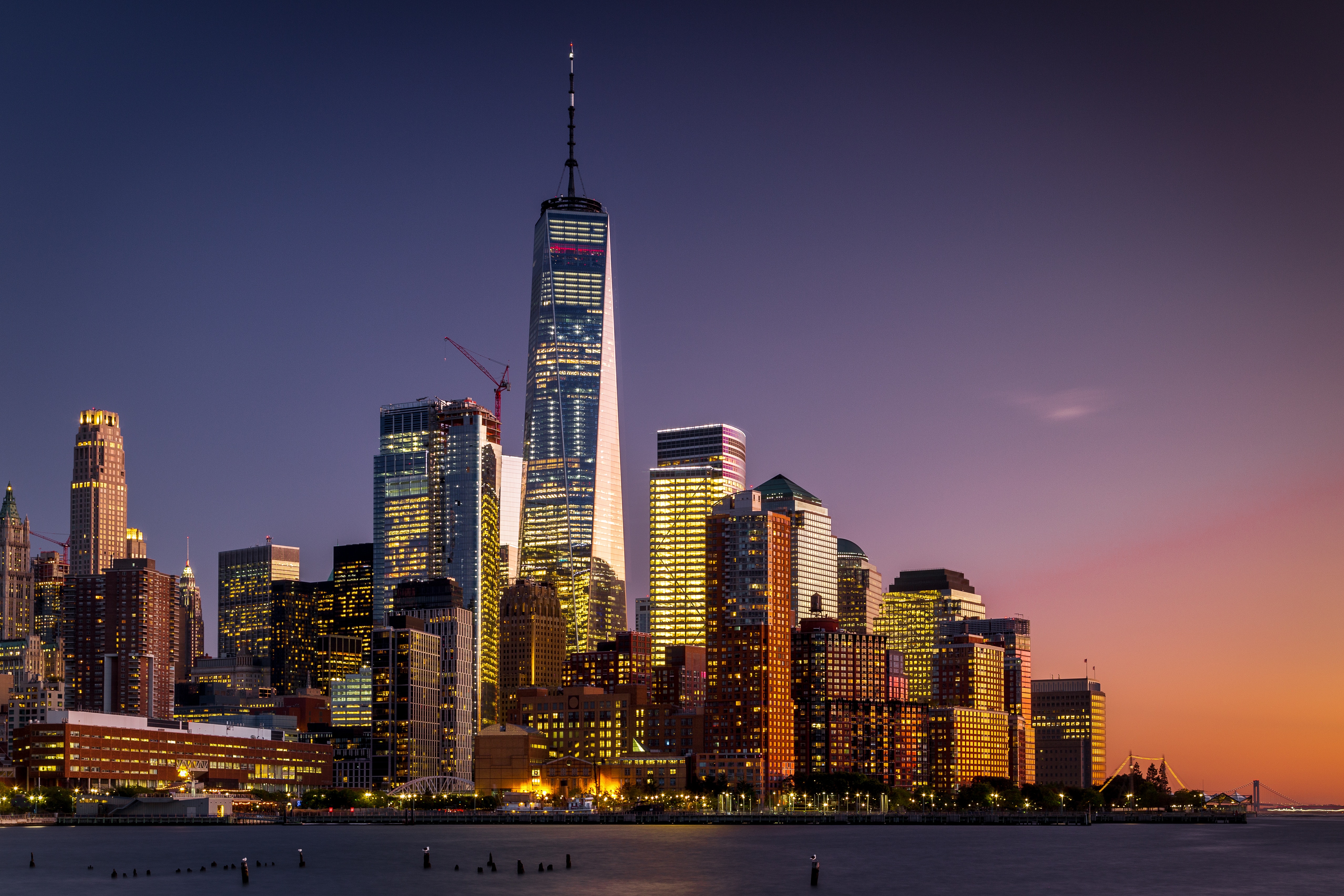 103199 скачать обои небоскребы, города, нью йорк, манхеттен, сша - заставки и картинки бесплатно